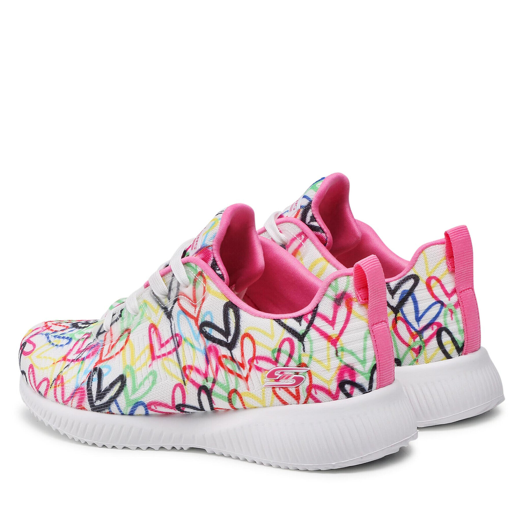 Skechers Sneakersy Starry Love 117092/WMLT Biela - Pepit.sk