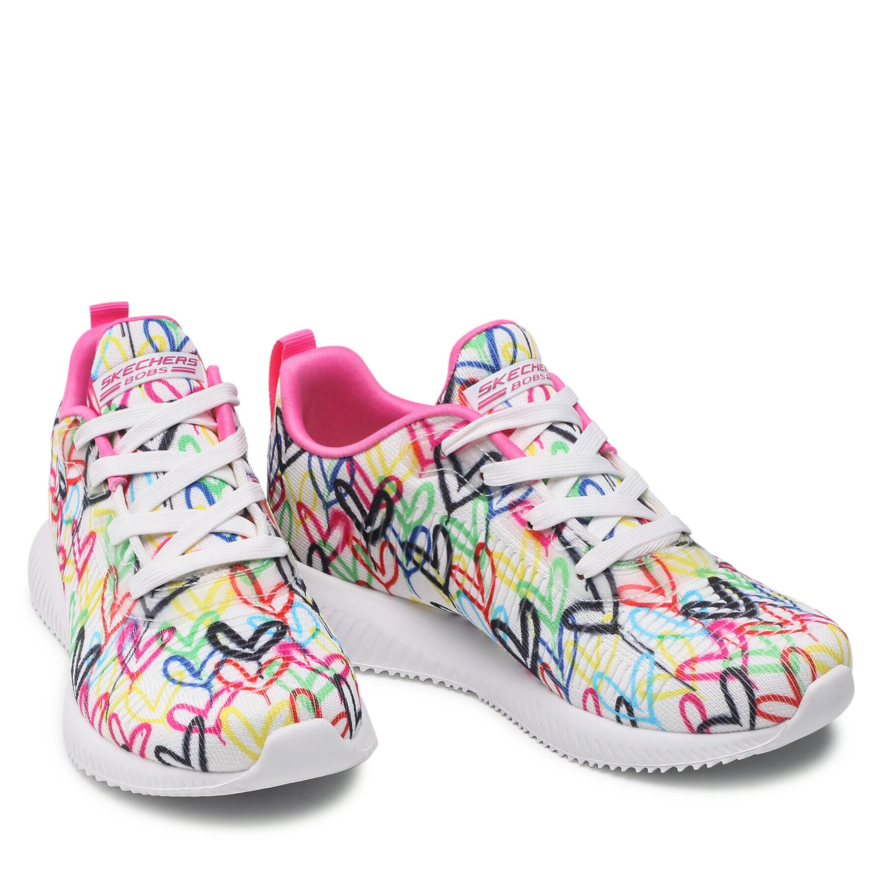 Skechers Sneakersy Starry Love 117092/WMLT Biela - Pepit.sk