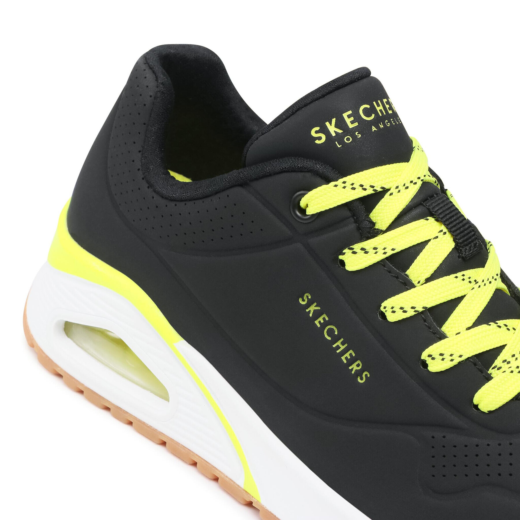 Skechers Sneakersy Uno 155172/BKLM Čierna - Pepit.sk