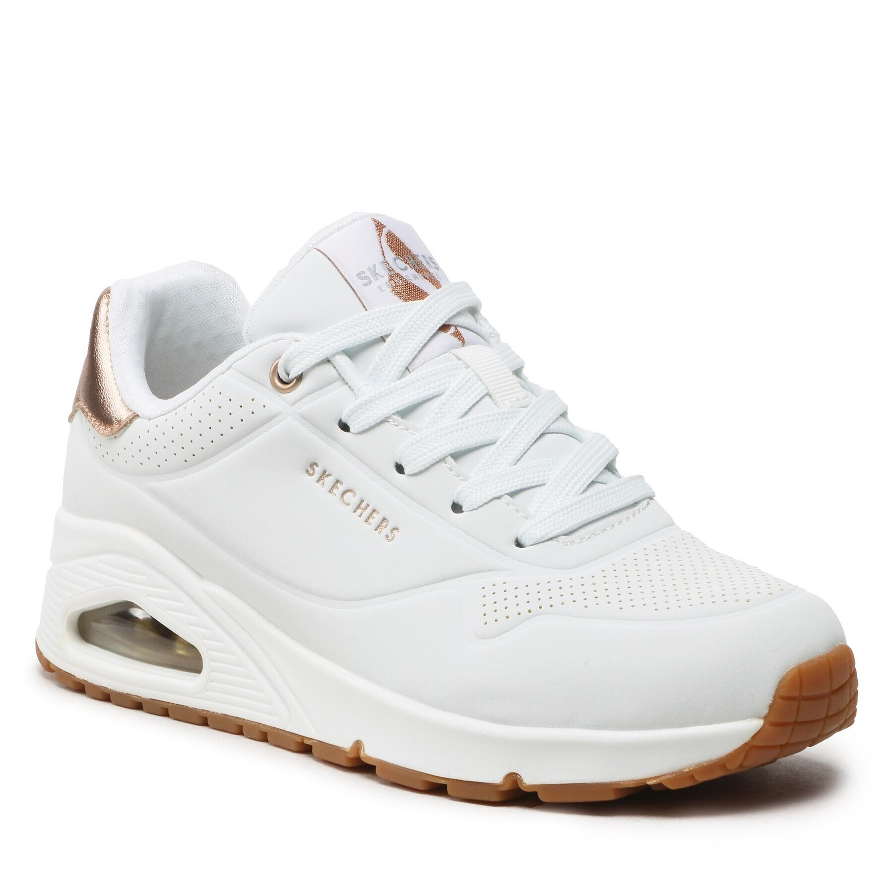 Skechers Sneakersy Uno 177094/WHT Biela - Pepit.sk