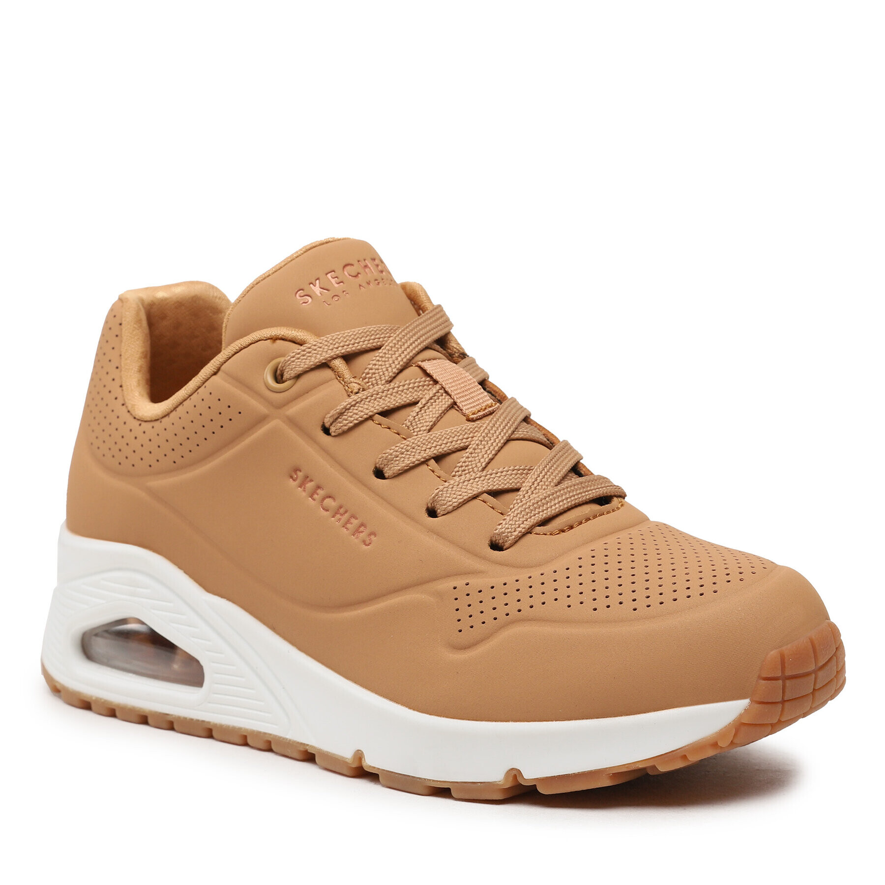 Skechers Sneakersy Uno Stand On Air 73690/TAN Hnedá - Pepit.sk