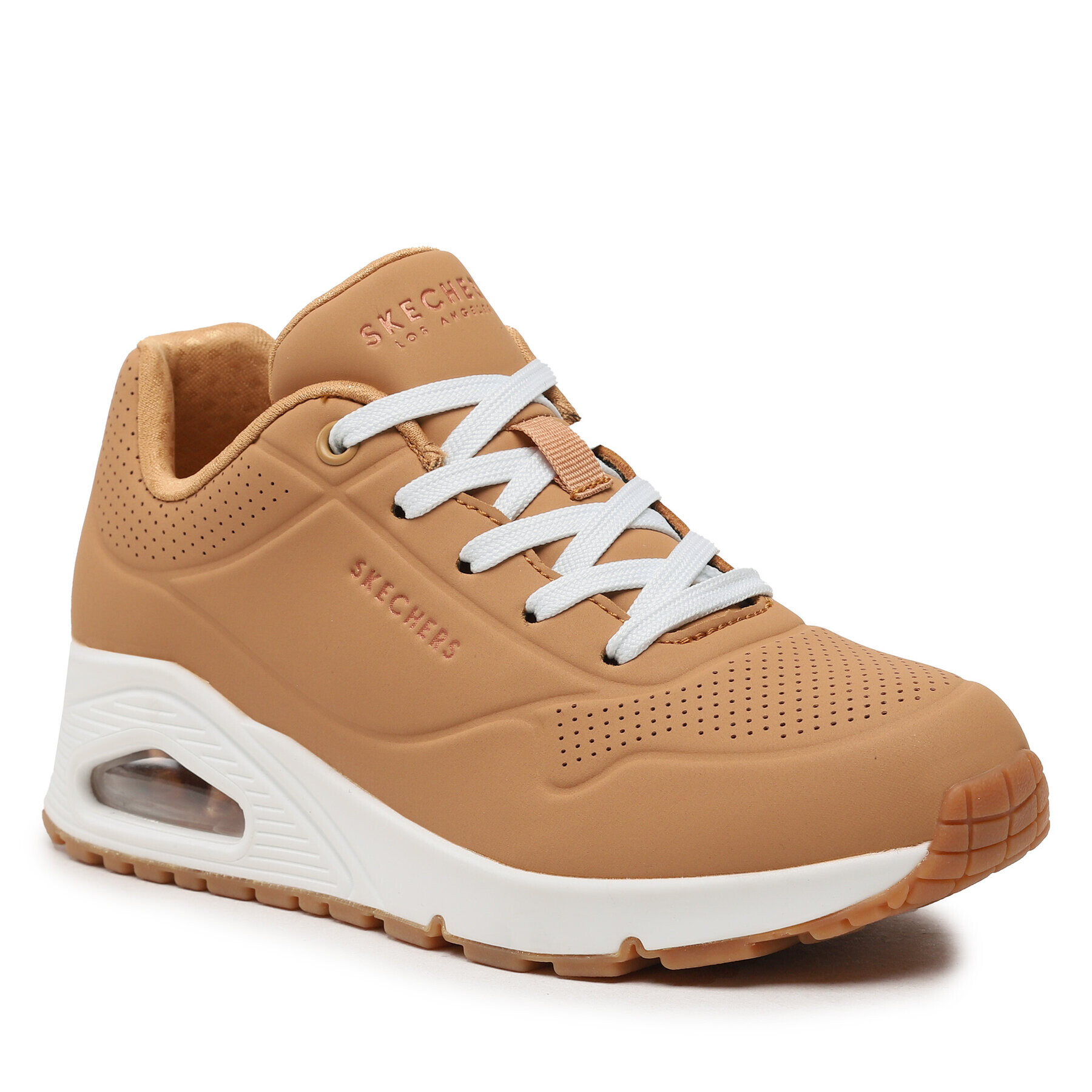 Skechers Sneakersy Uno Stand On Air 73690/TAN Hnedá - Pepit.sk