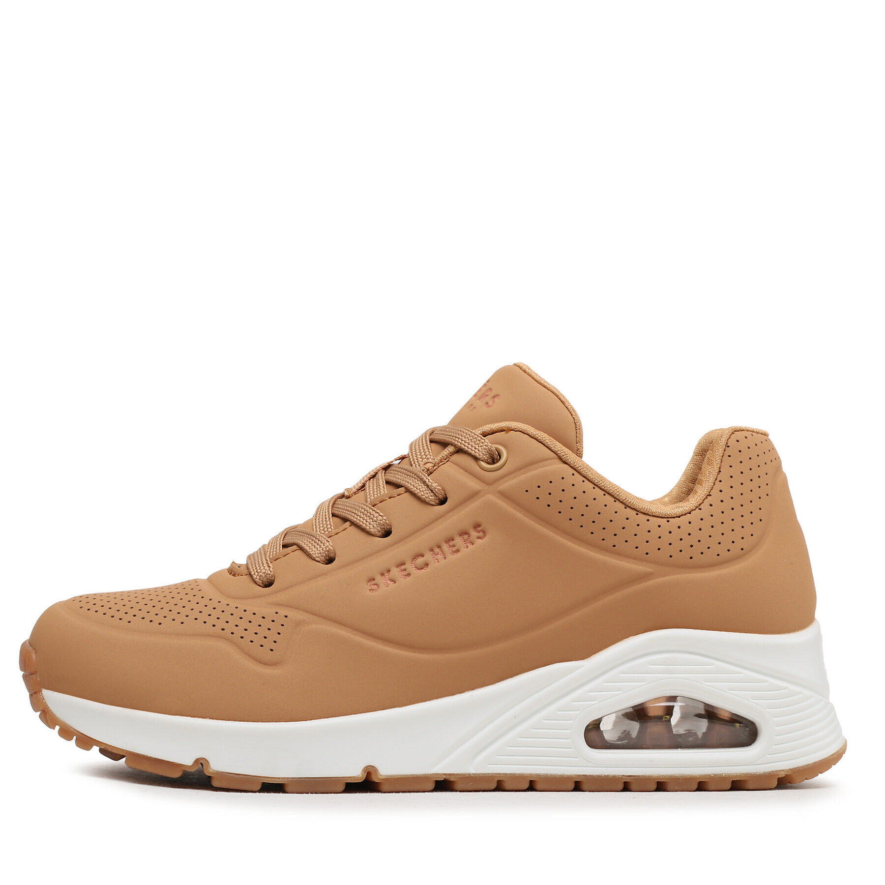 Skechers Sneakersy Uno Stand On Air 73690/TAN Hnedá - Pepit.sk