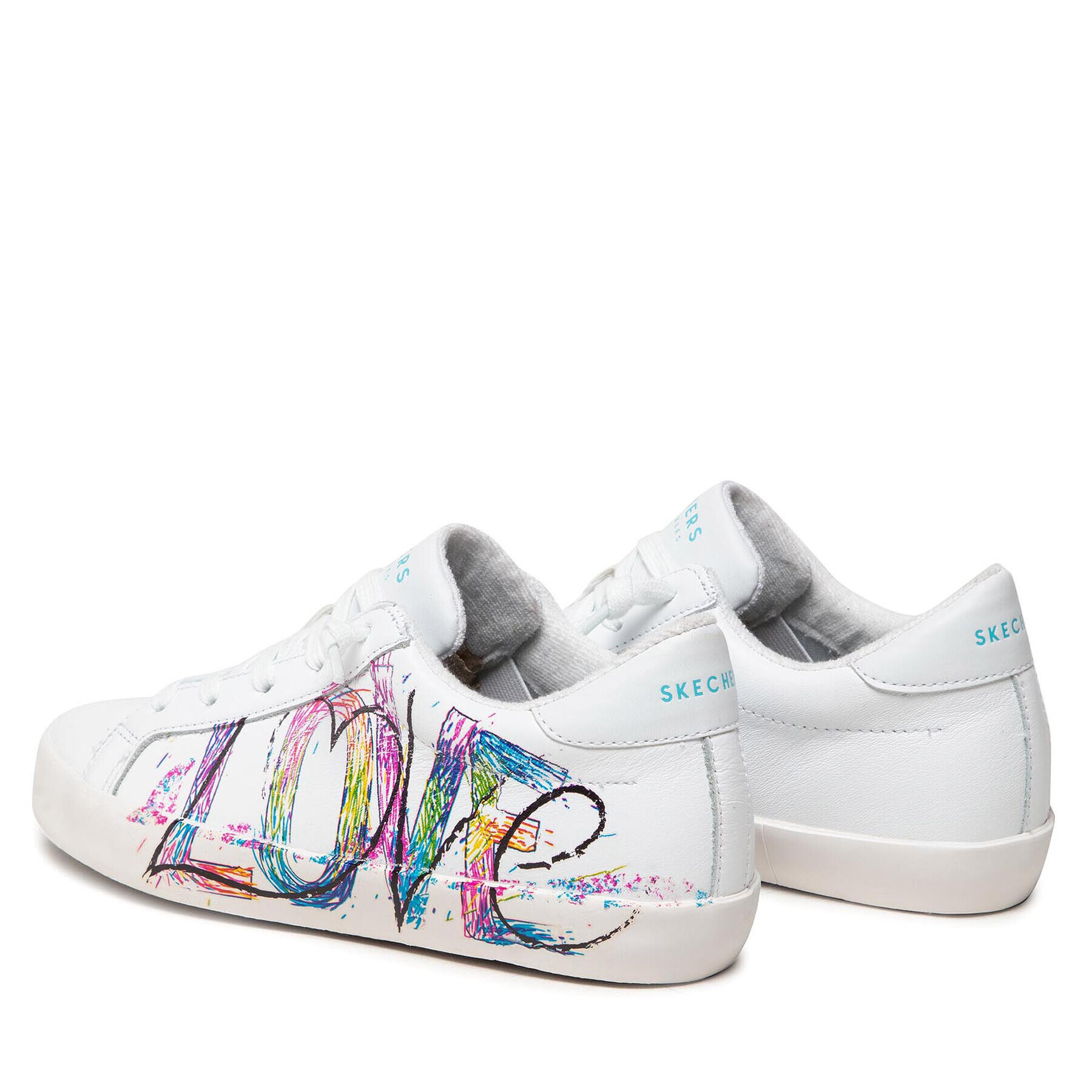 Skechers Sneakersy Young Love 155528/WHT Biela - Pepit.sk