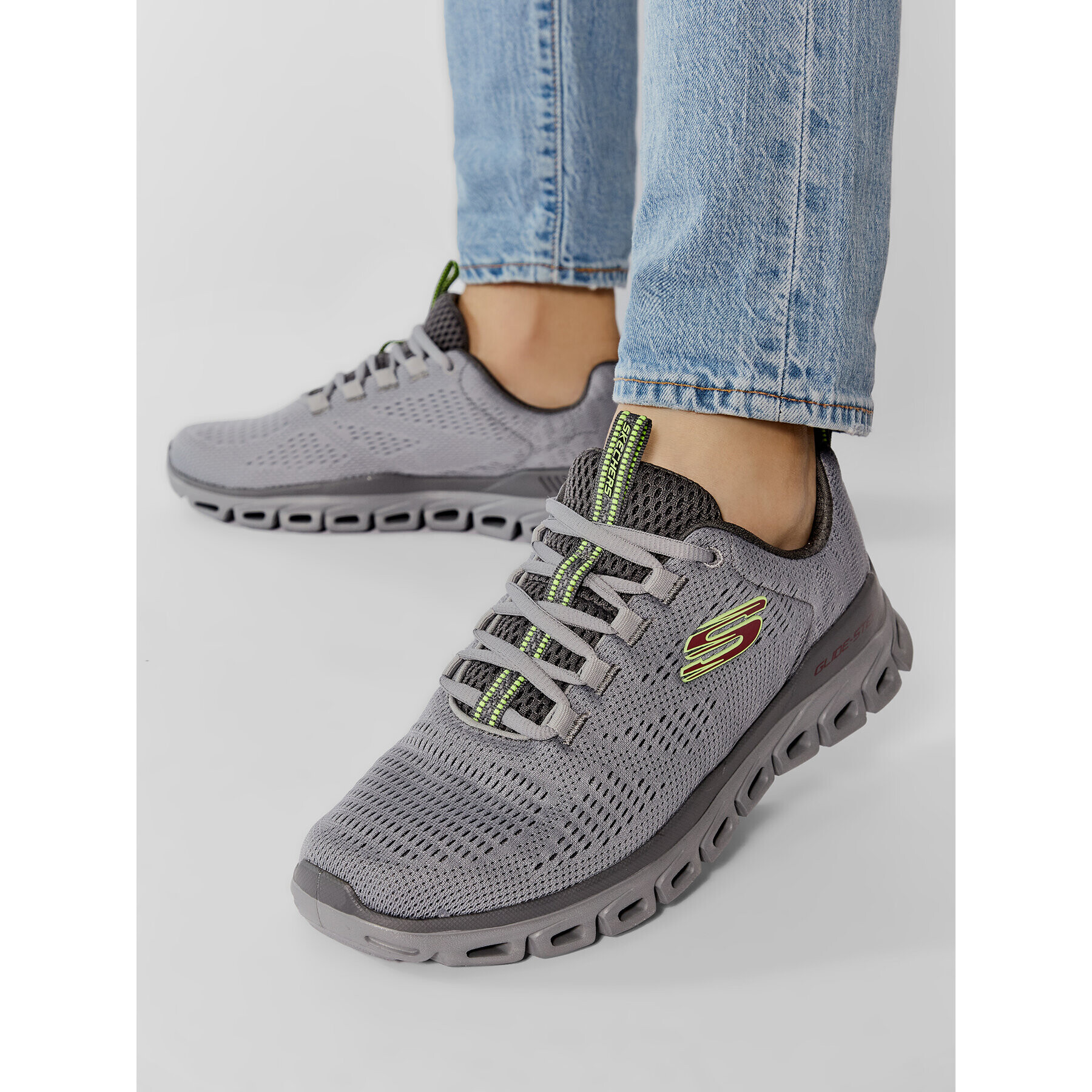 Skechers Topánky Fasten Up 232136/GRY Sivá - Pepit.sk