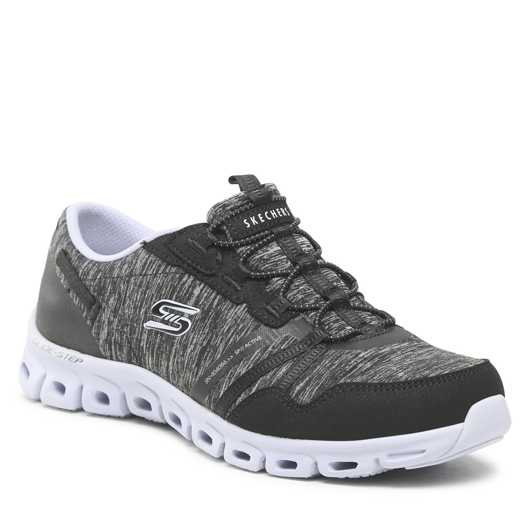 Skechers Topánky Glide-Step 104086/BKLV Sivá - Pepit.sk