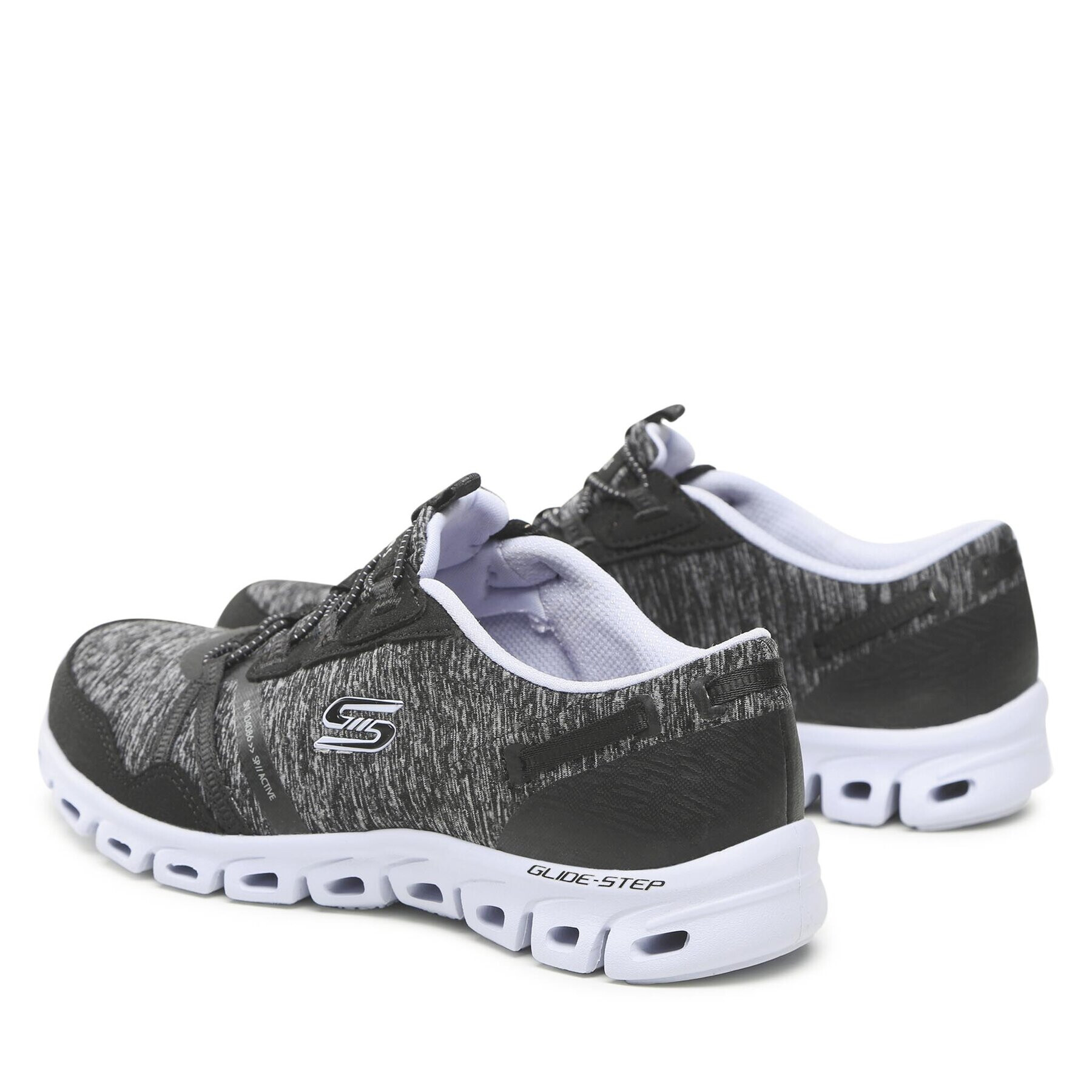 Skechers Topánky Glide-Step 104086/BKLV Sivá - Pepit.sk