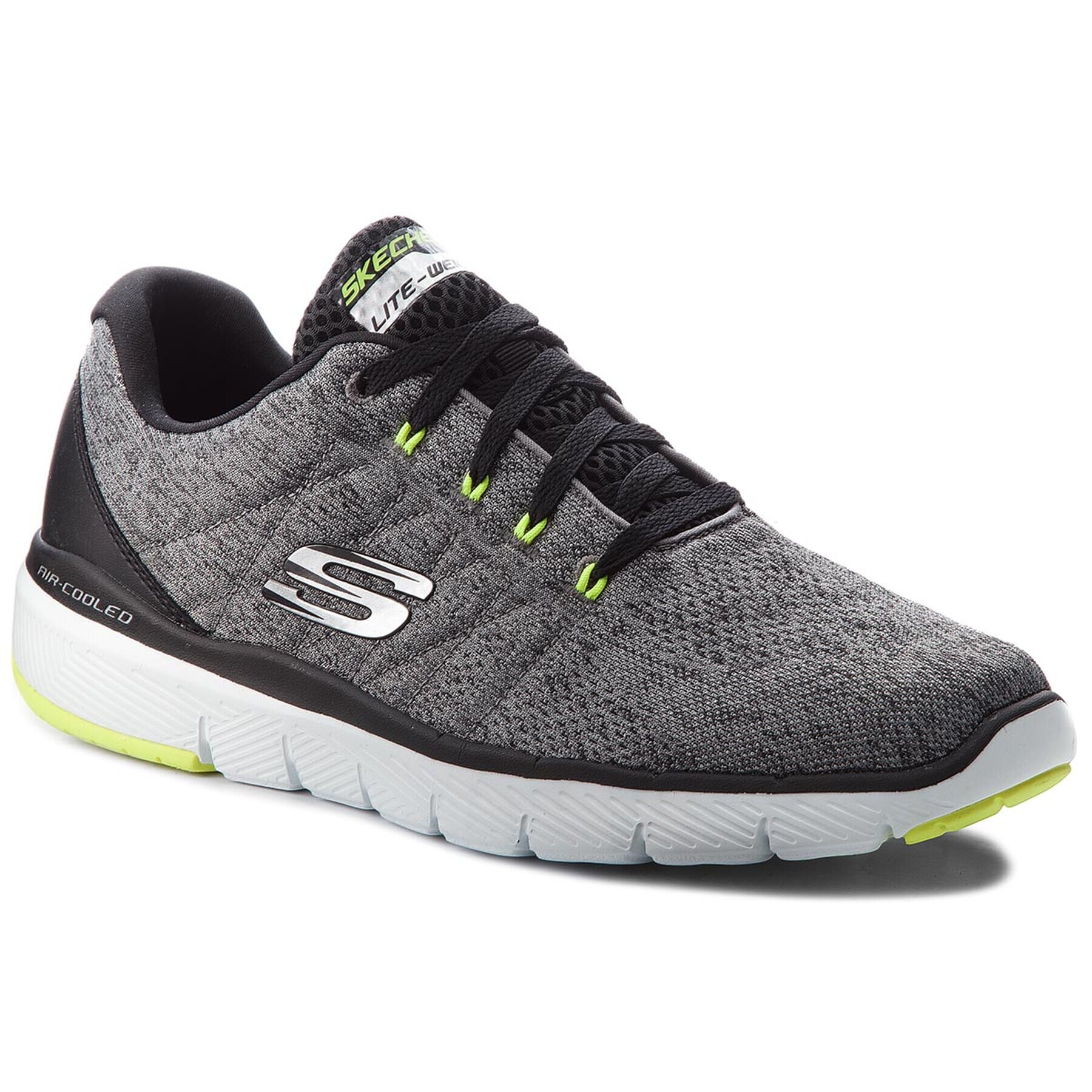 Skechers Topánky Stally 52957/GYBK Sivá - Pepit.sk