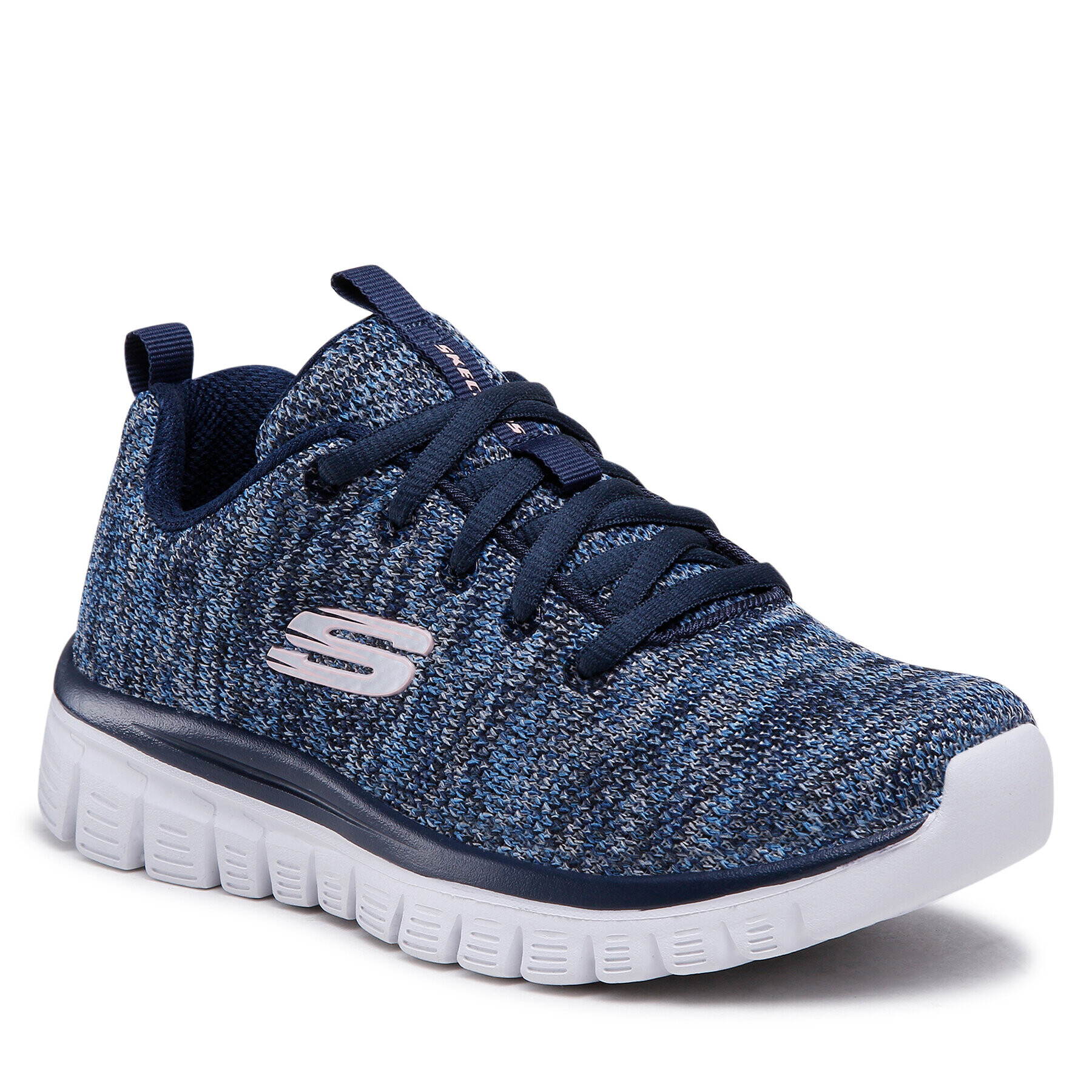 Skechers Topánky Twisted Fortune 12614/NVBL Tmavomodrá - Pepit.sk