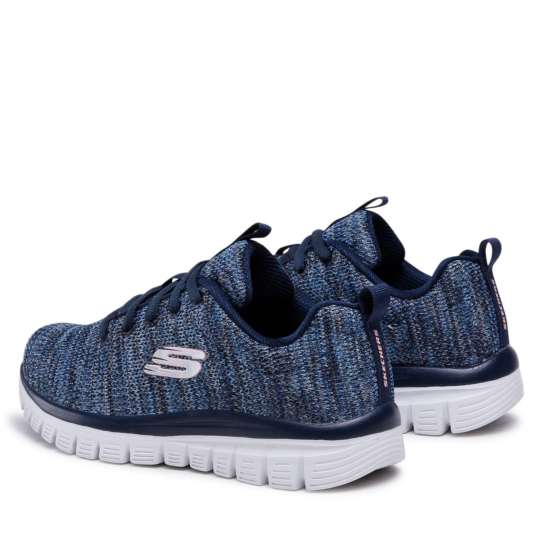 Skechers Topánky Twisted Fortune 12614/NVBL Tmavomodrá - Pepit.sk