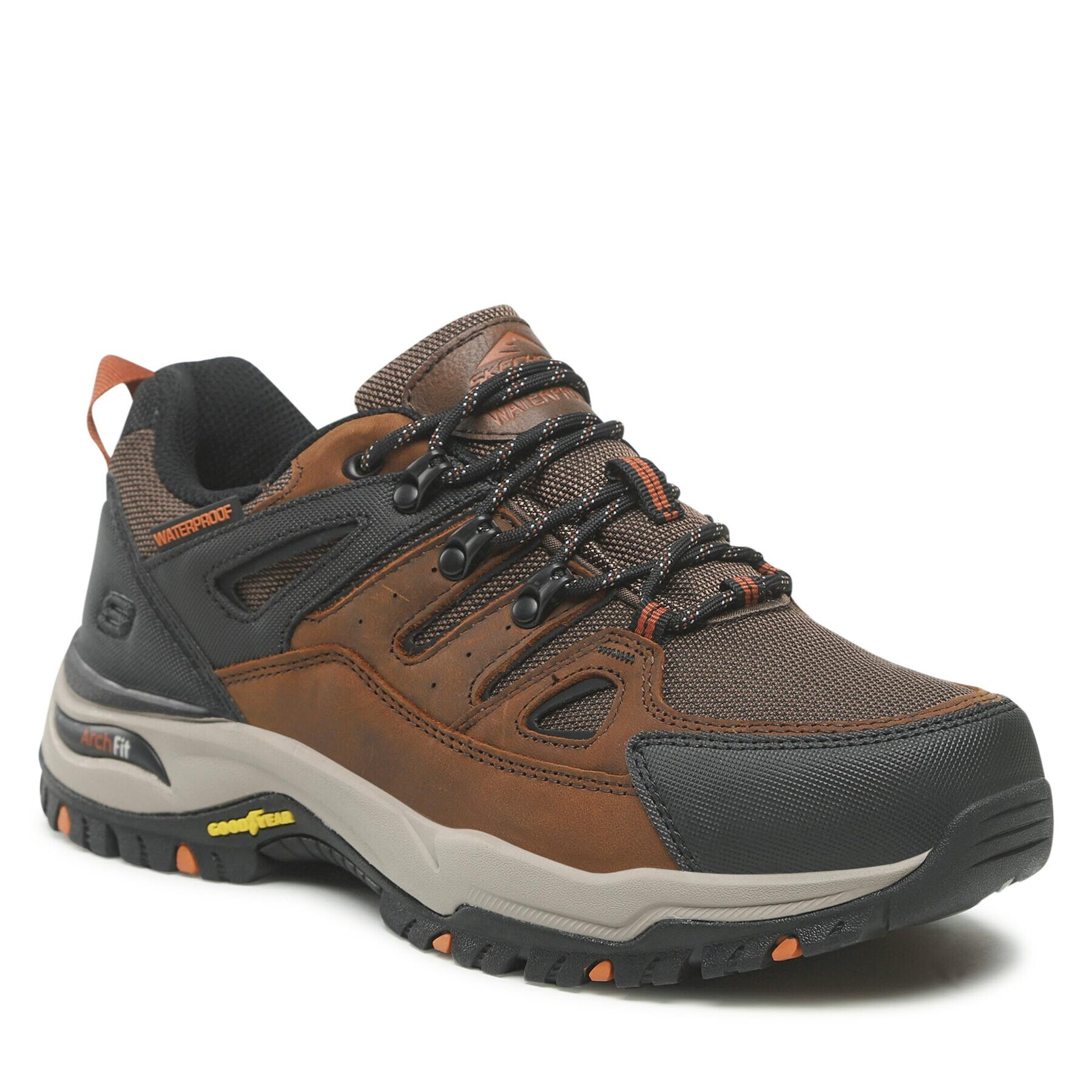 Skechers Trekingová obuv Argosa 204630/CDB Hnedá - Pepit.sk