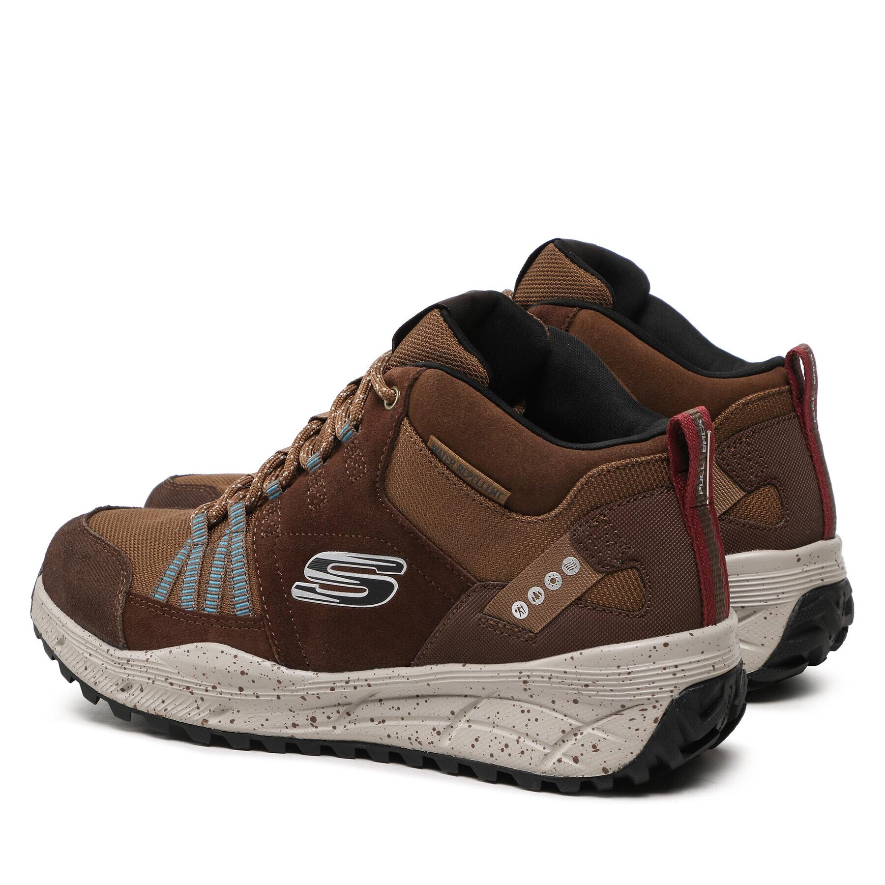 Skechers Trekingová obuv Break Set 237026/BRN Hnedá - Pepit.sk