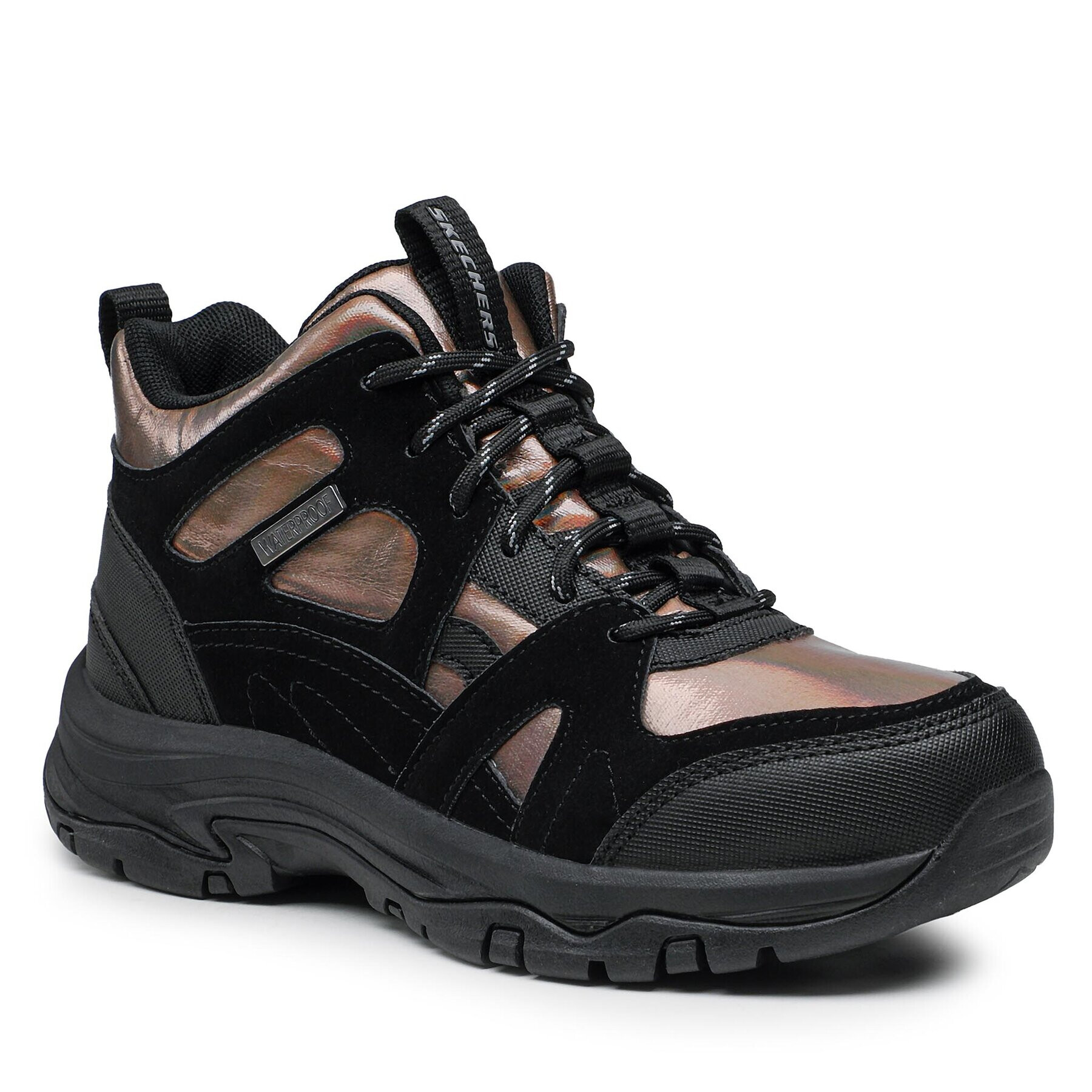 Skechers Trekingová obuv Brilliant Hue 158350/BLK Čierna - Pepit.sk