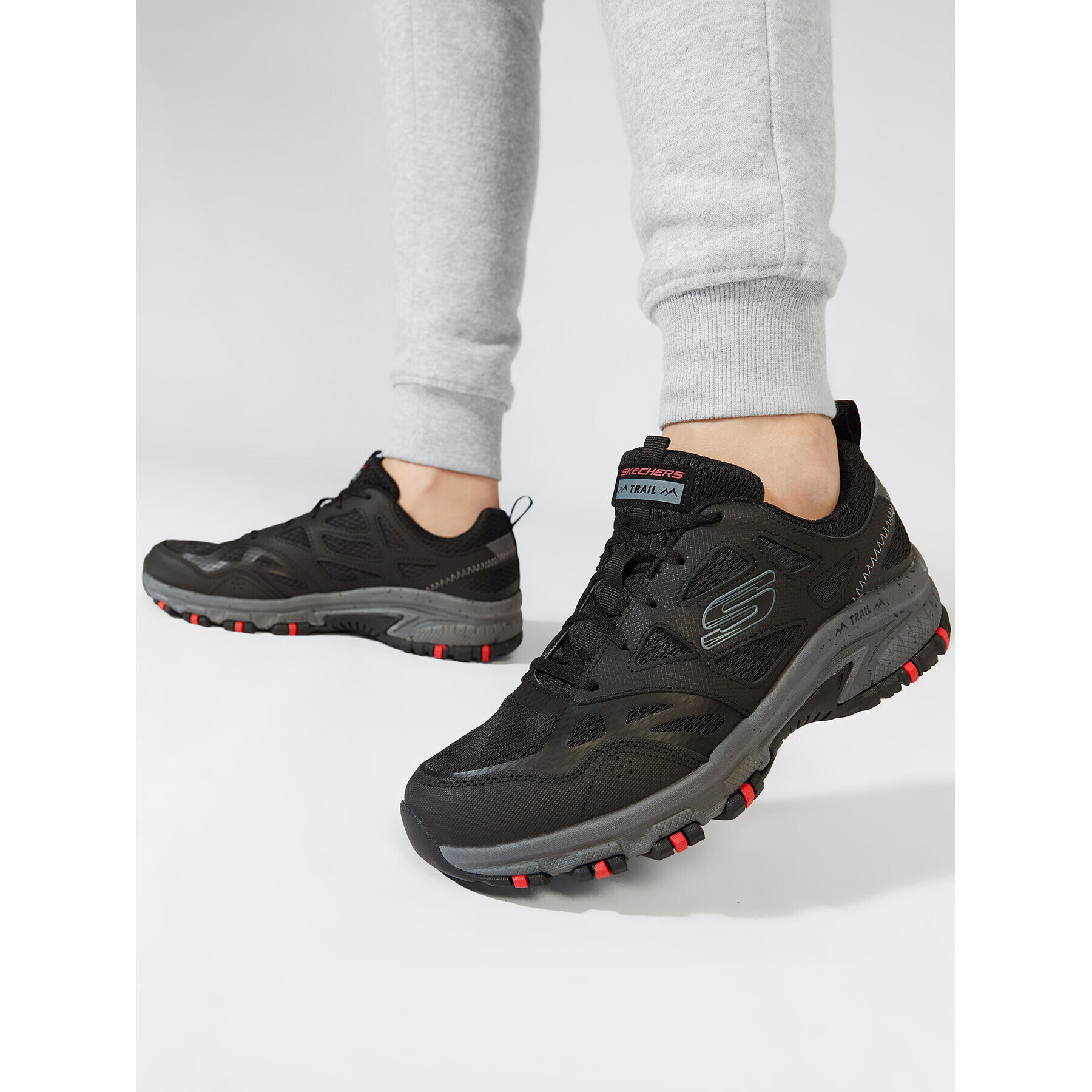 Skechers Trekingová obuv Hillcrest 237265/BKCC Čierna - Pepit.sk