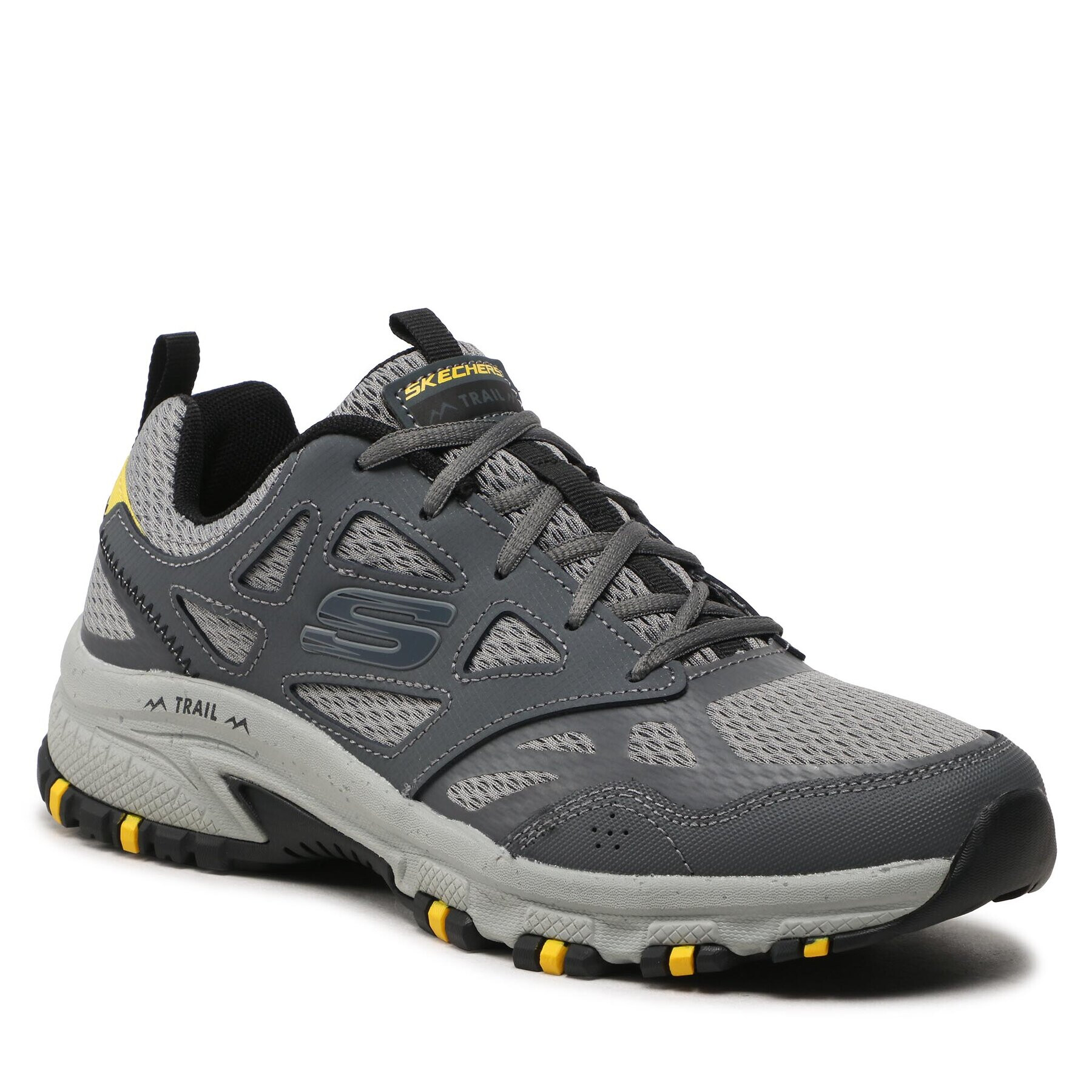 Skechers Trekingová obuv Hillcrest 237265/CCBK Sivá - Pepit.sk