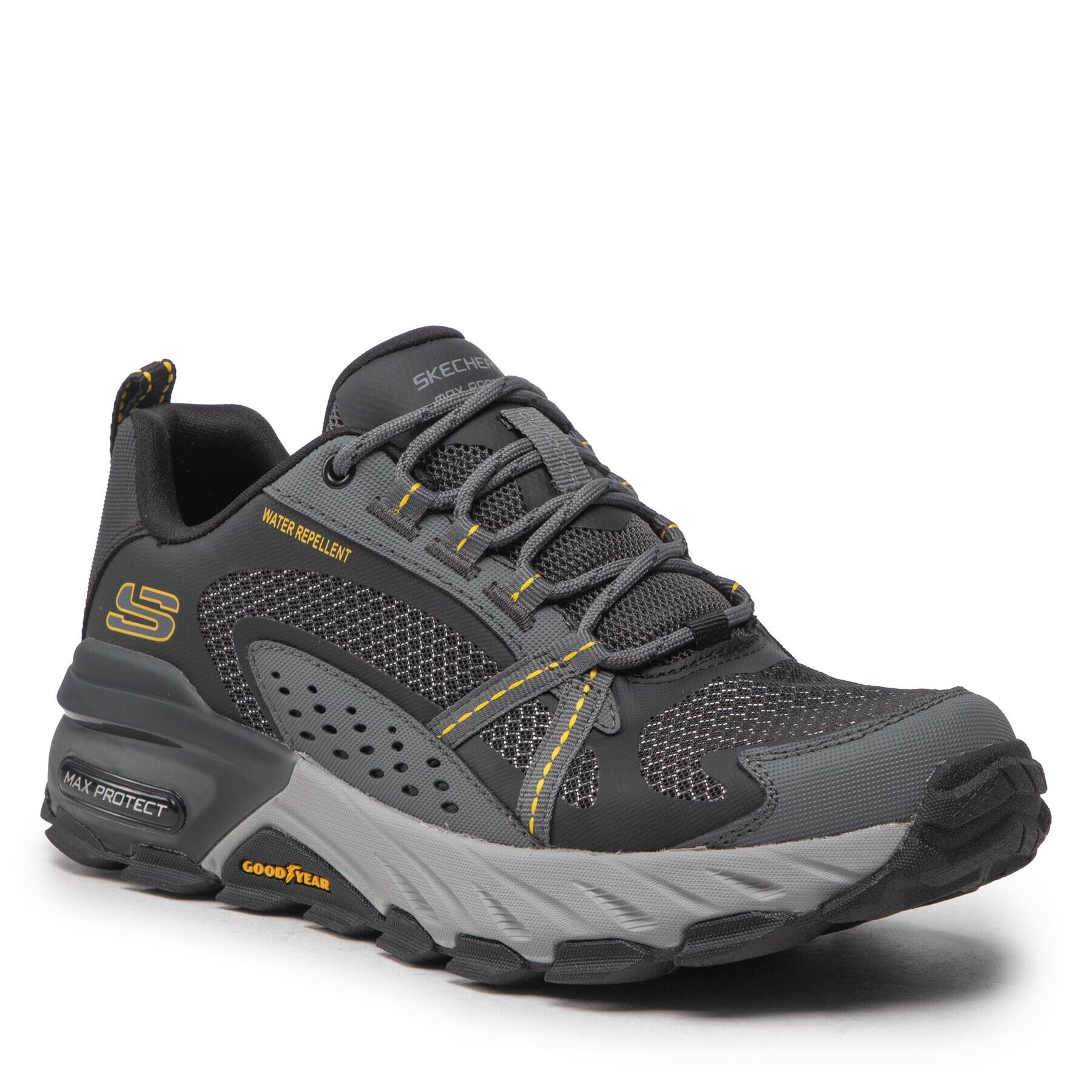 Skechers Trekingová obuv Max Protect 237303/BKCC Sivá - Pepit.sk