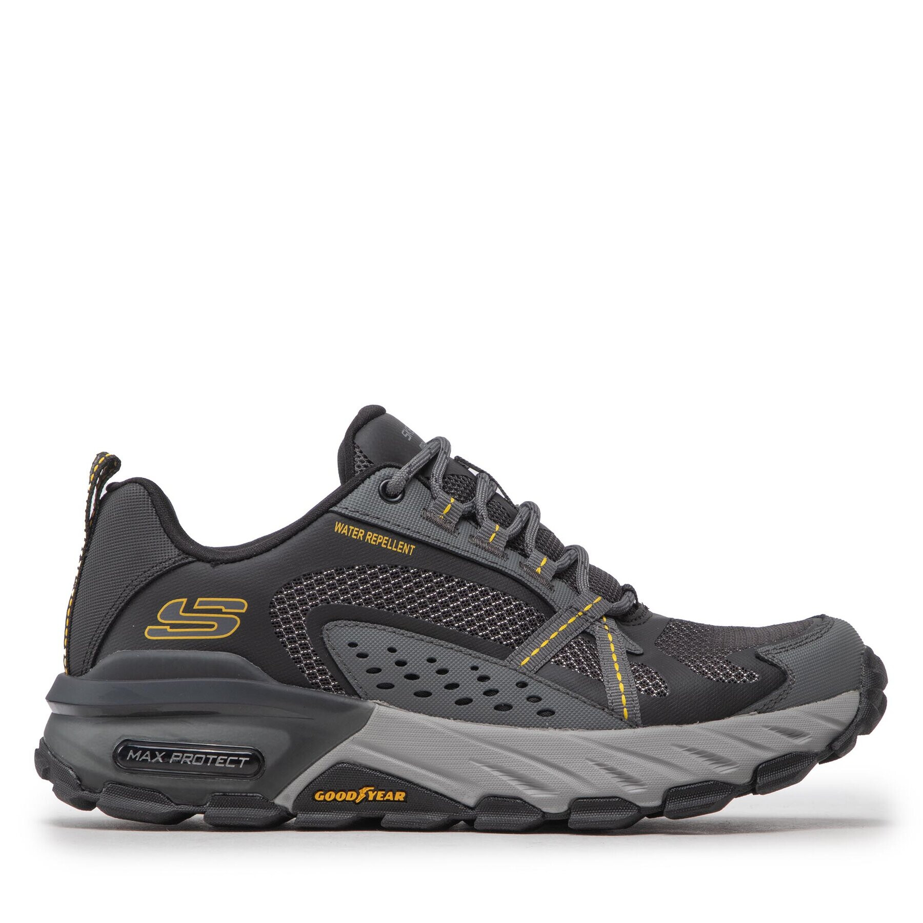 Skechers Trekingová obuv Max Protect 237303/BKCC Sivá - Pepit.sk