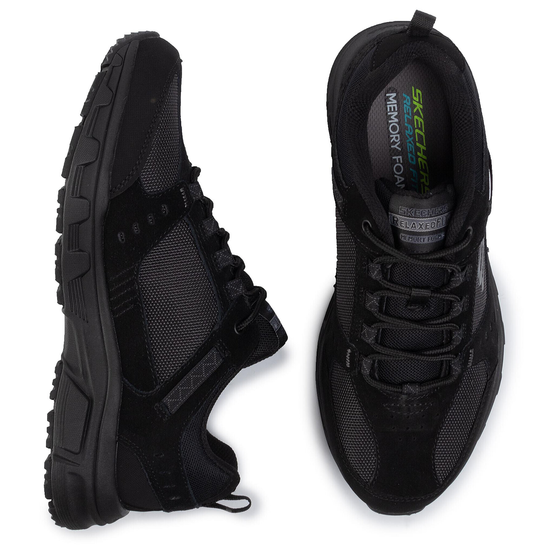 Skechers Trekingová obuv Oak Canyon 51893/BBK Čierna - Pepit.sk