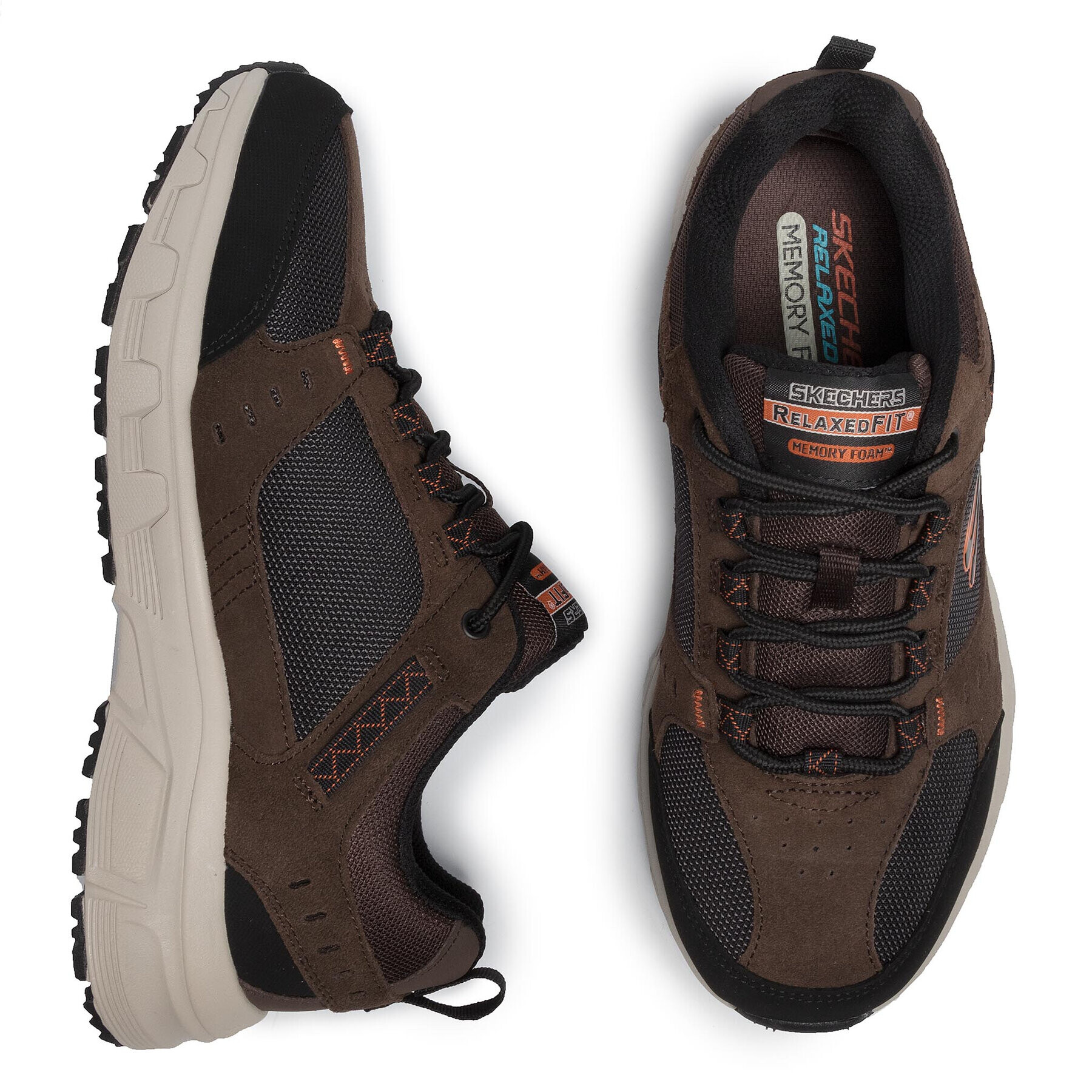 Skechers Trekingová obuv Oak Canyon 51893/CHBK Hnedá - Pepit.sk