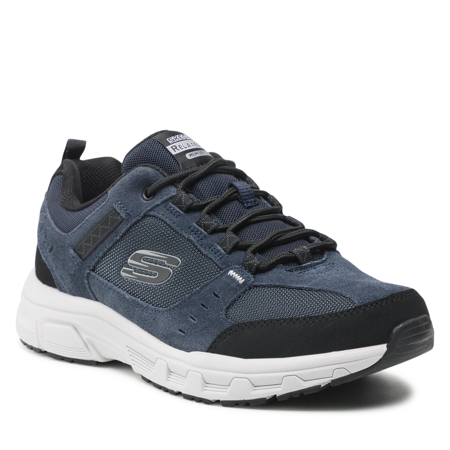 Skechers Trekingová obuv Oak Canyon 51893/NVBK Tmavomodrá - Pepit.sk