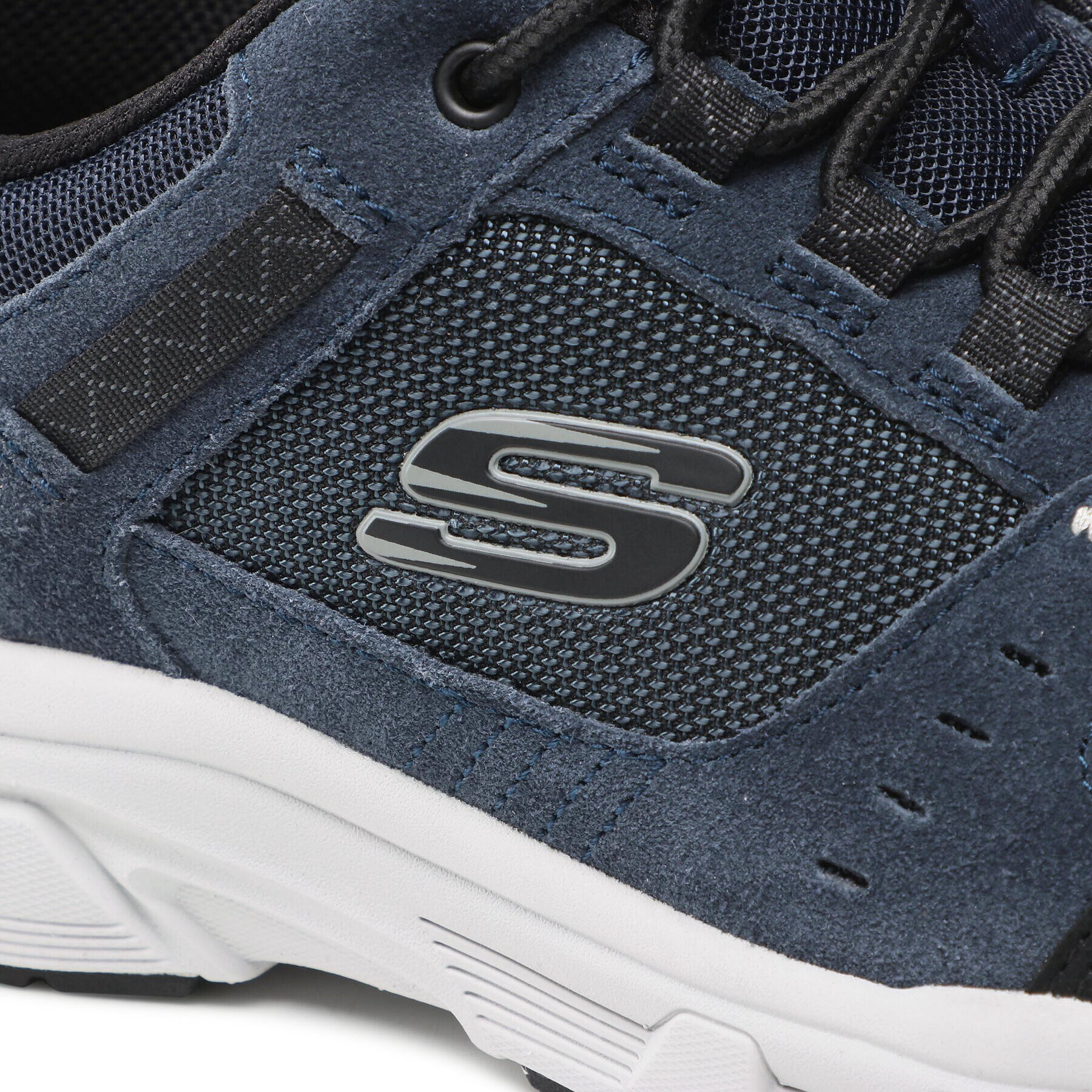 Skechers Trekingová obuv Oak Canyon 51893/NVBK Tmavomodrá - Pepit.sk