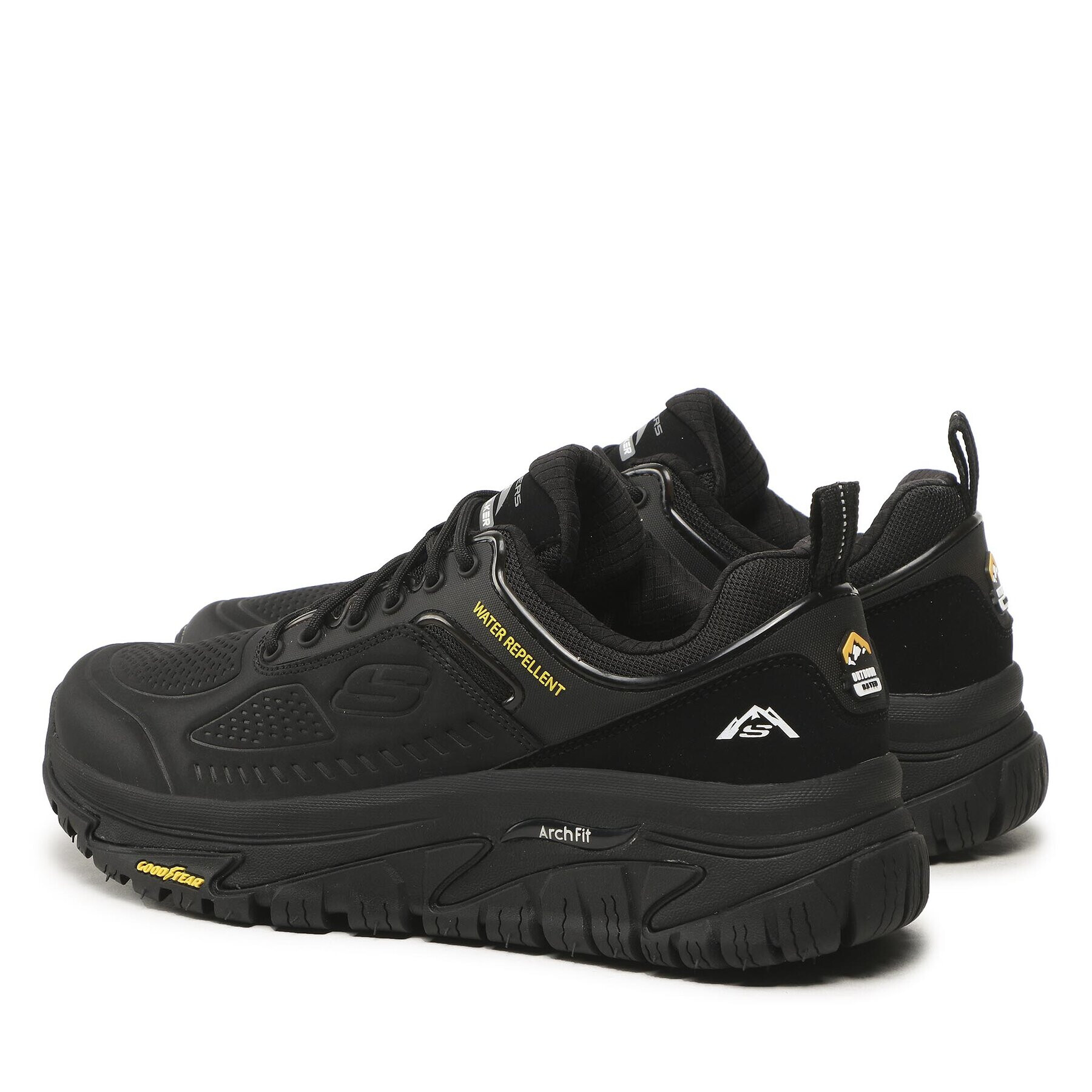 Skechers Trekingová obuv Recon 237333/BBK Čierna - Pepit.sk