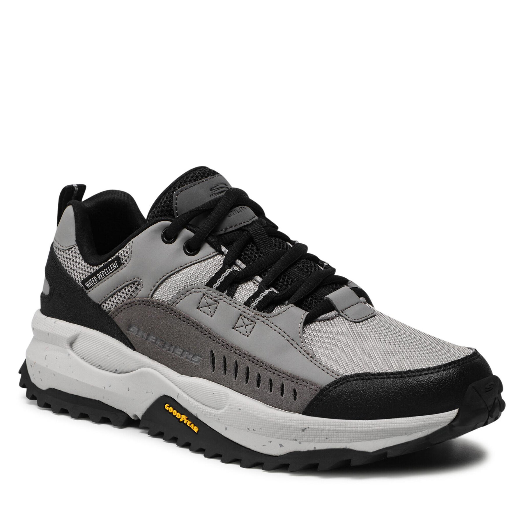 Skechers Trekingová obuv Road Sector 237219/GYBK Sivá - Pepit.sk