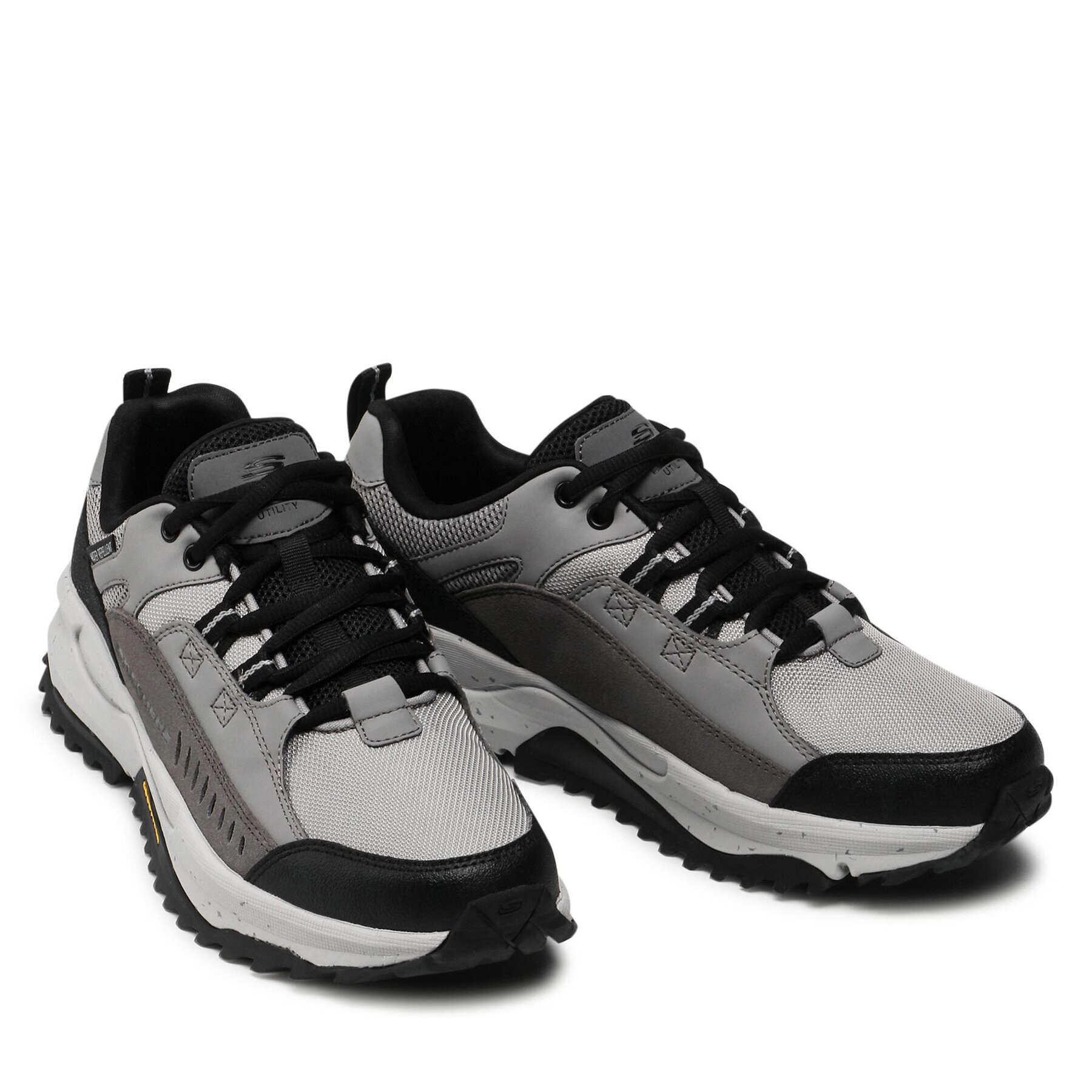 Skechers Trekingová obuv Road Sector 237219/GYBK Sivá - Pepit.sk