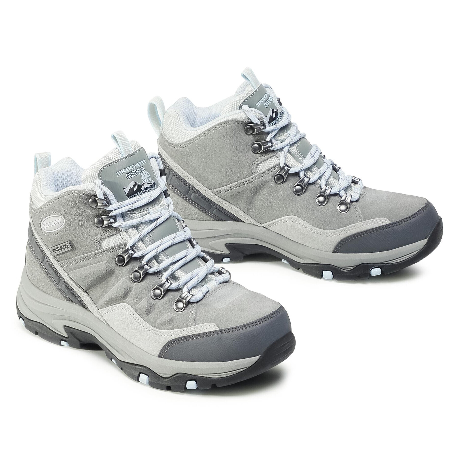 Skechers Trekingová obuv Rocky Mountain 158258/GRY Sivá - Pepit.sk