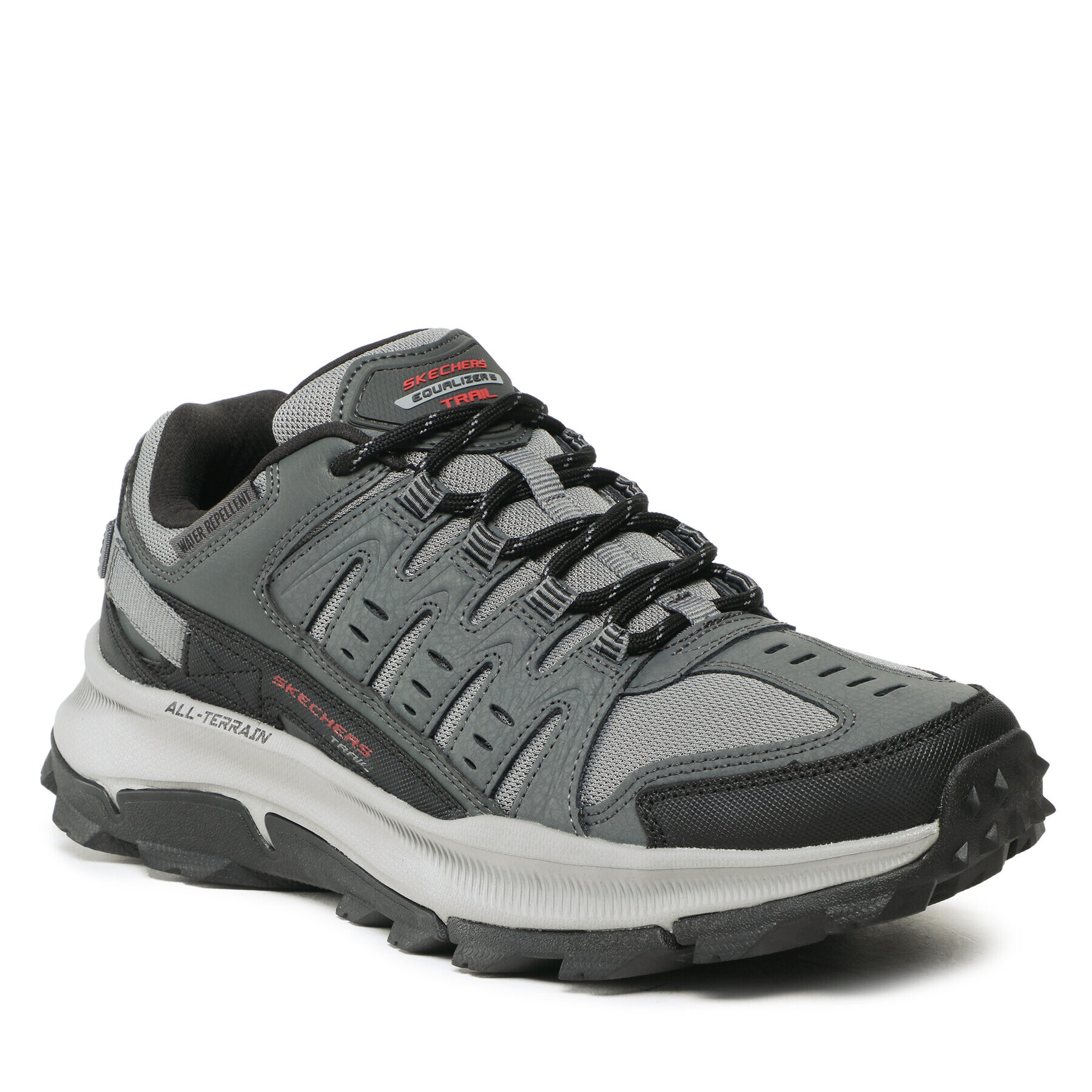 Skechers Trekingová obuv Solix 237501/CCBK Sivá - Pepit.sk