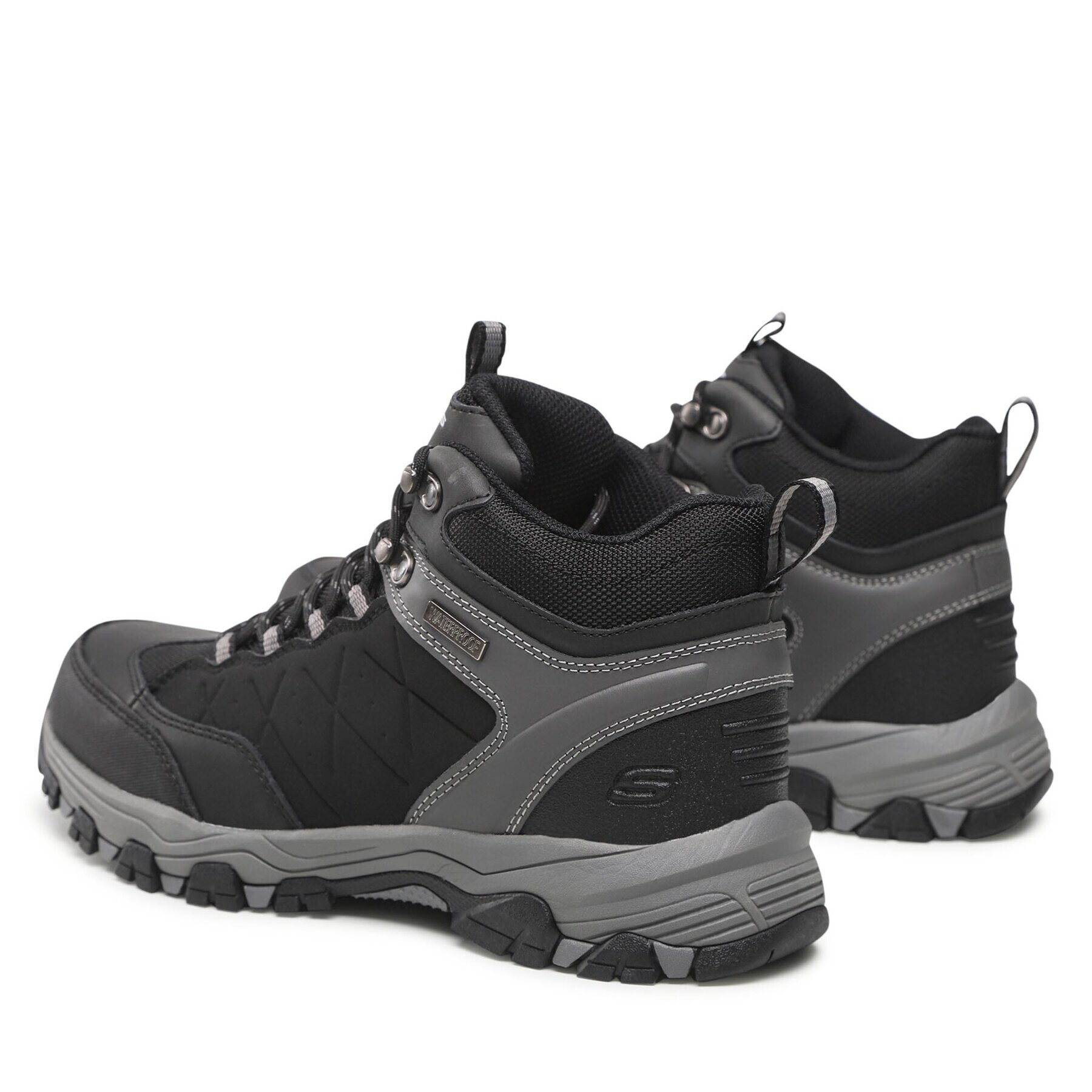 Skechers Trekingová obuv Telago 66283/BLK Čierna - Pepit.sk