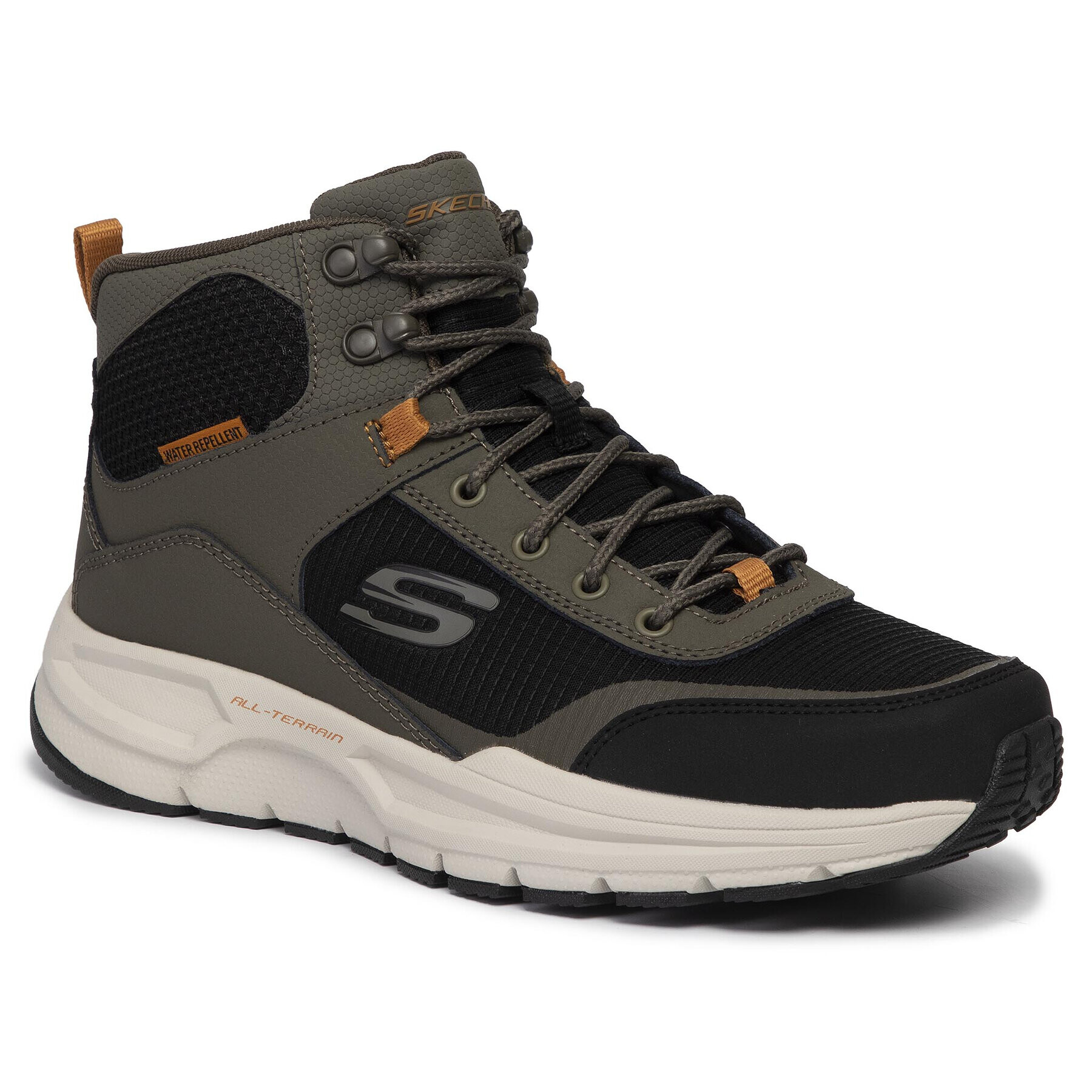 Skechers Trekingová obuv Woodrock 51705/OLBK Čierna - Pepit.sk