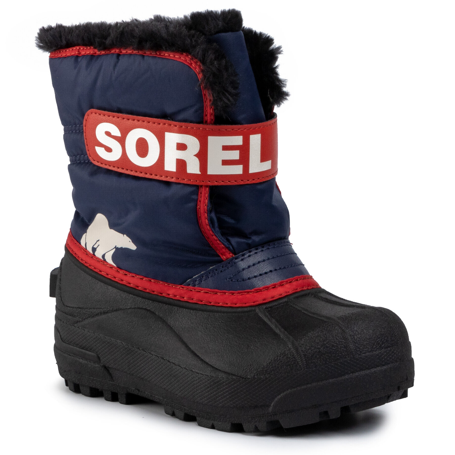 Sorel Snehule Childrens Snow Commander NC1960 Tmavomodrá - Pepit.sk