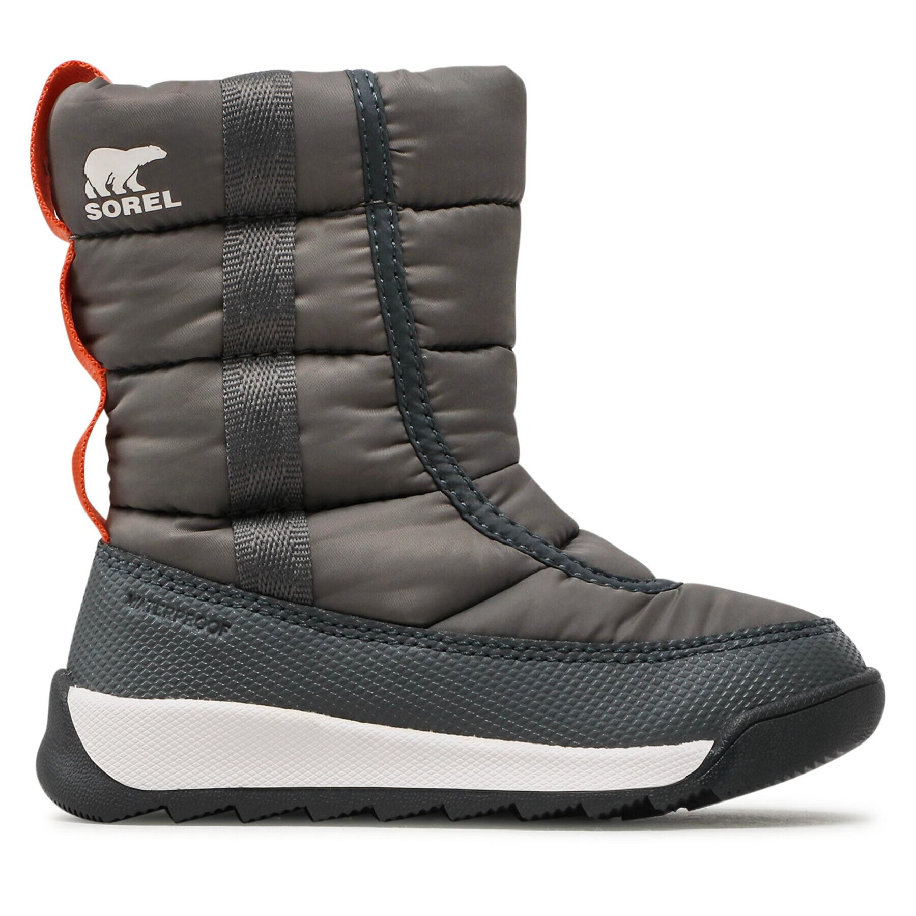 Sorel Snehule Childrens Whitney II Puff Mid Wp NC3873 Sivá - Pepit.sk