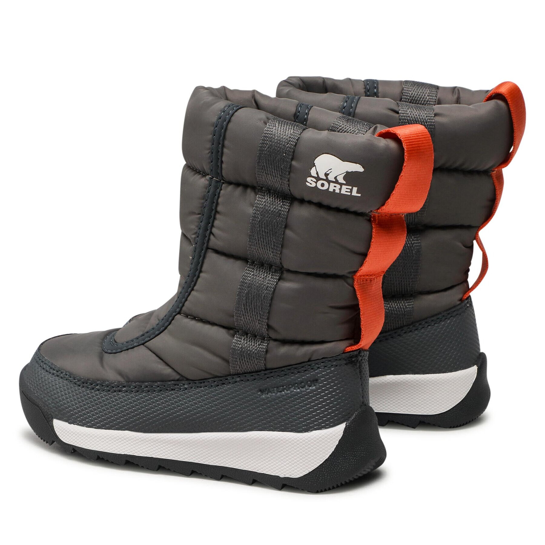 Sorel Snehule Childrens Whitney II Puff Mid Wp NC3873 Sivá - Pepit.sk