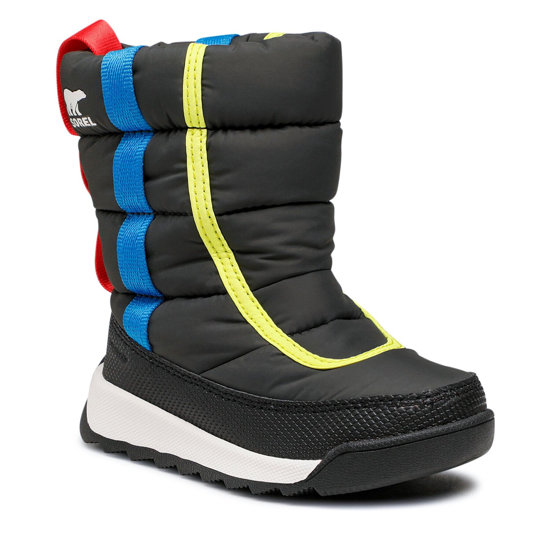 Sorel Snehule Childrens Whitney II Puffy Mid Wp NC3873-093 Sivá - Pepit.sk