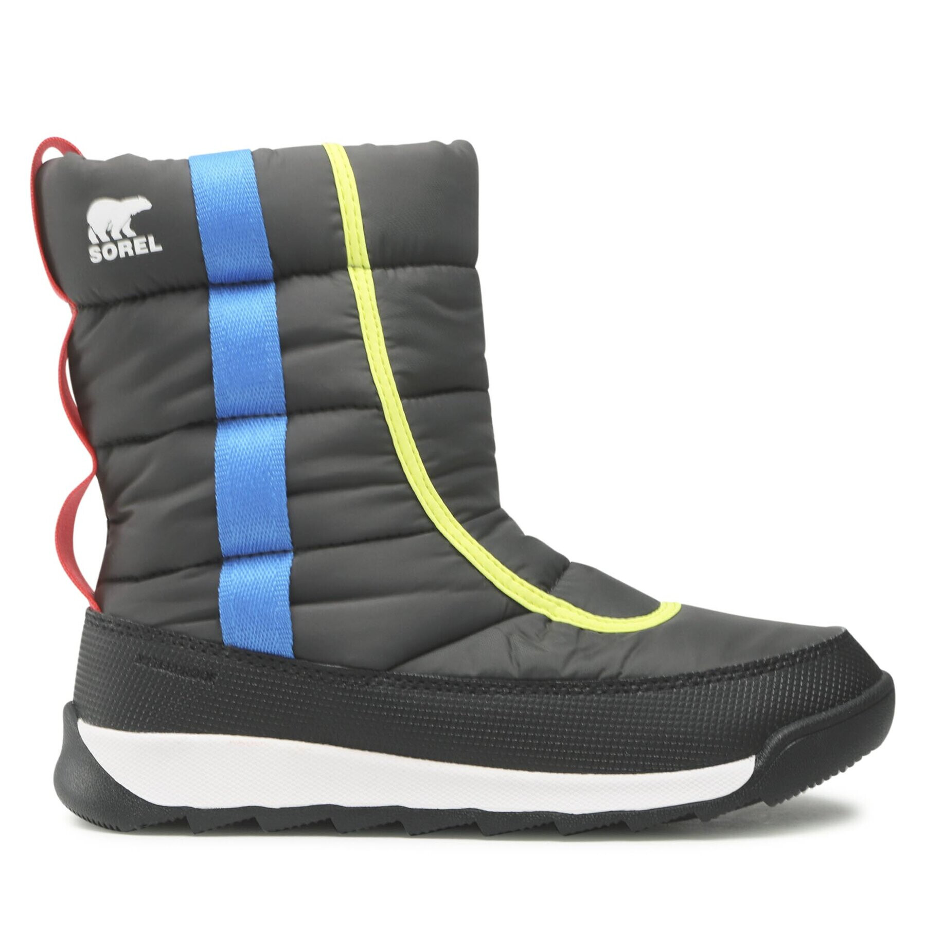 Sorel Snehule Youth Whitney II Puffy Mid Wp NY3873 Sivá - Pepit.sk