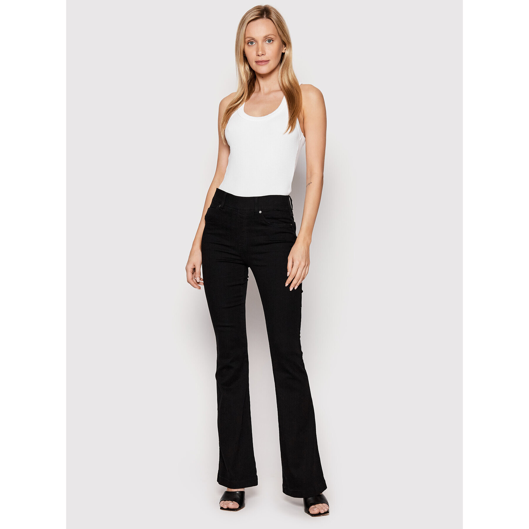 SPANX Džínsy Flare 20326R Čierna Skinny Fit - Pepit.sk