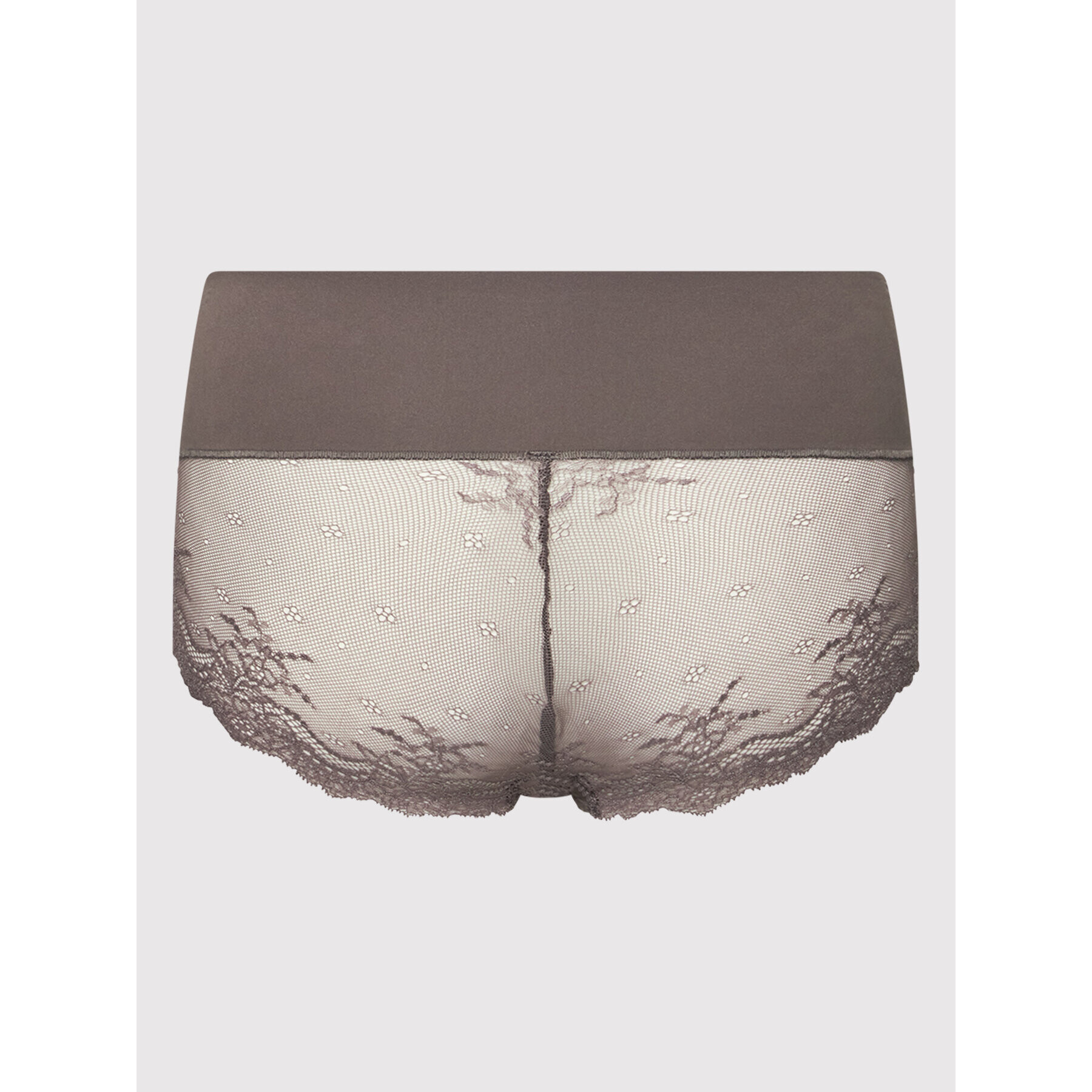 SPANX Klasické nohavičky s vysokým pásom Undie-tectable® Lace Hi-Hipster SP0515 Fialová - Pepit.sk