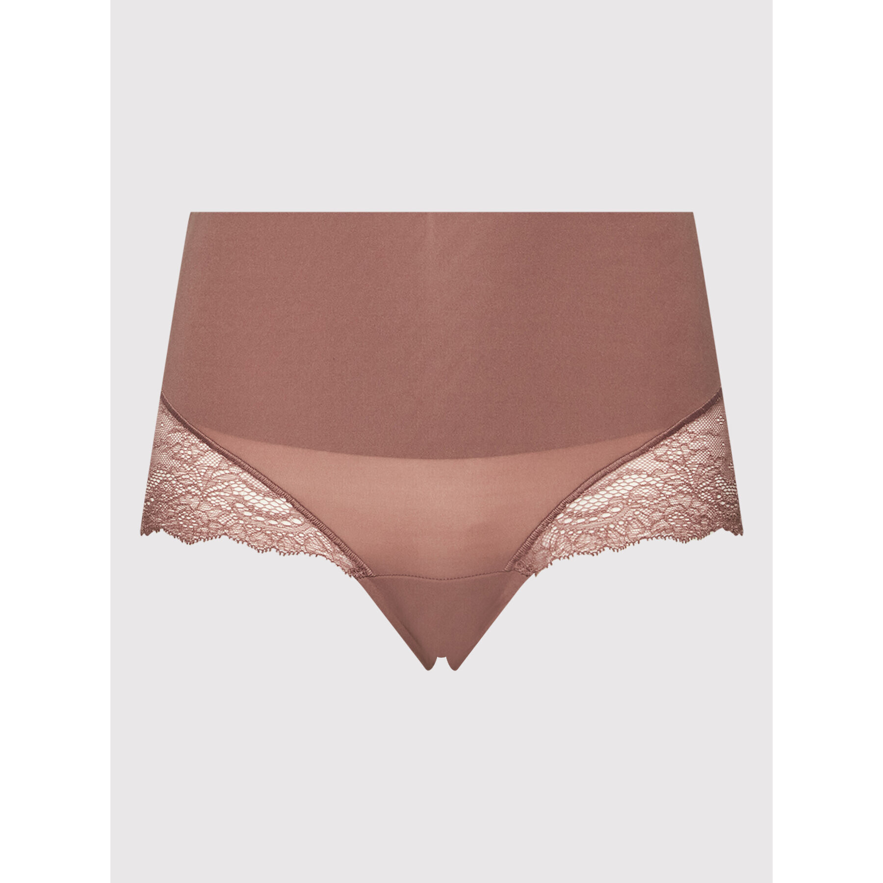 SPANX Klasické nohavičky s vysokým pásom Undie-tectable® Lace Hi-Hipster SP0515 Ružová - Pepit.sk