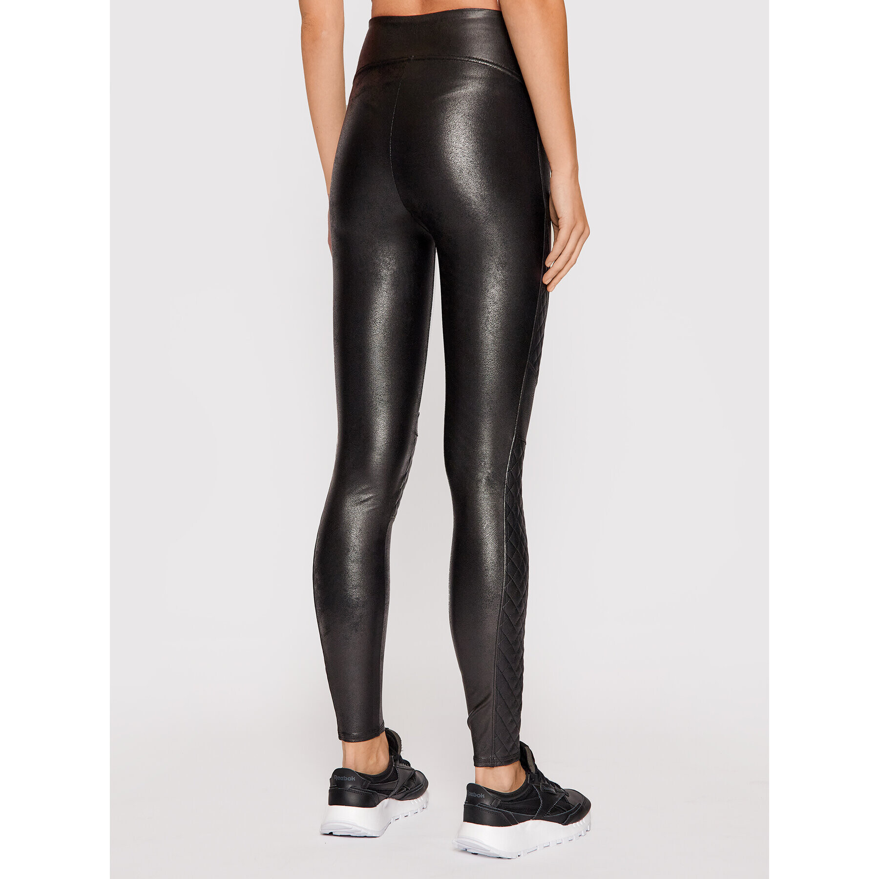 SPANX Legíny Faux Leather Quilted 20248R Čierna Slim Fit - Pepit.sk