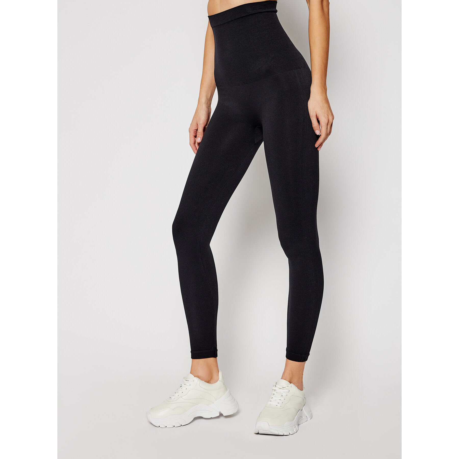 SPANX Legíny Look At Me Now High-Waisted Seamless 20133R Čierna Slim Fit - Pepit.sk