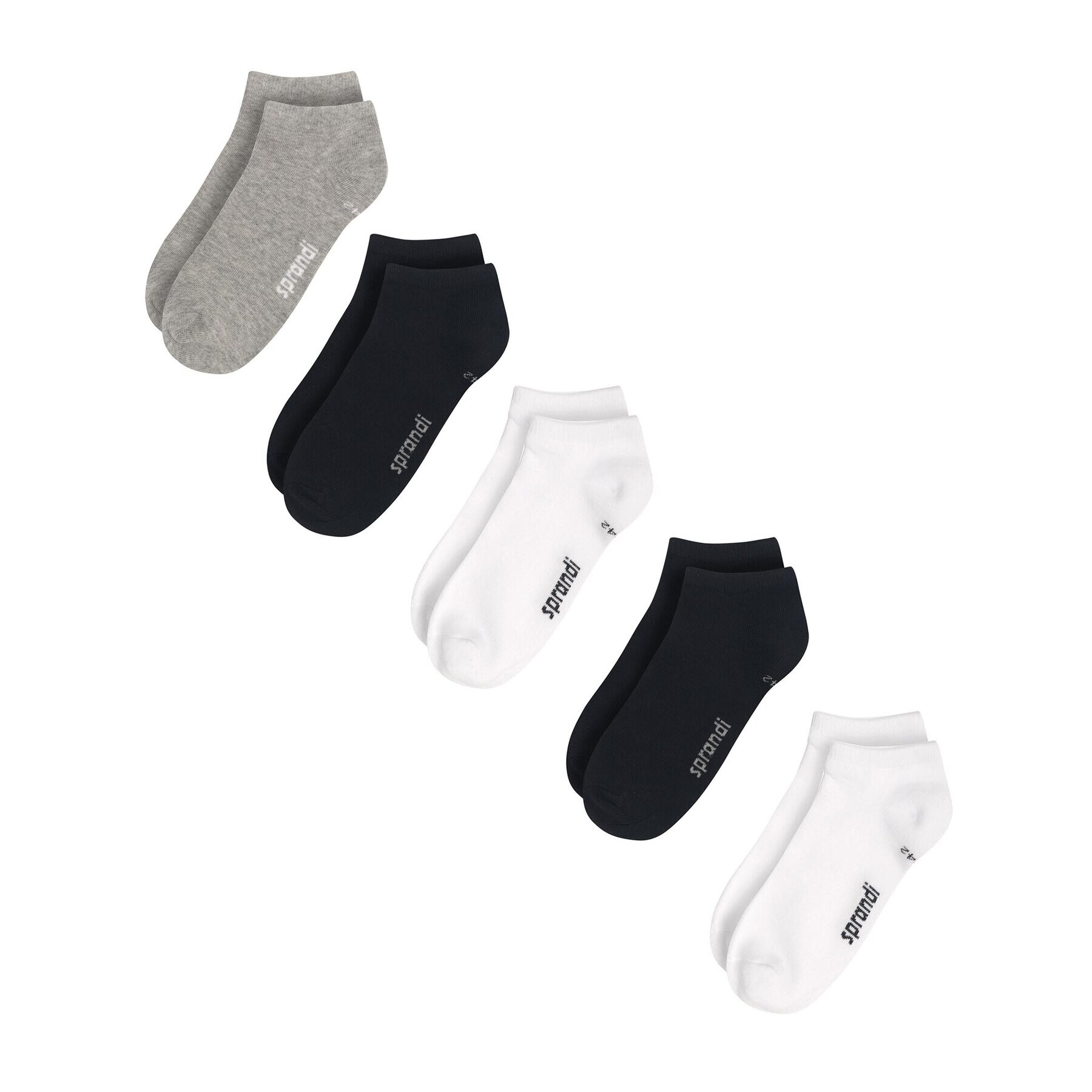 Sprandi Súprava 5 párov nízkych ponožiek unisex 0MB-001-AW23 (5-pack) Farebná - Pepit.sk