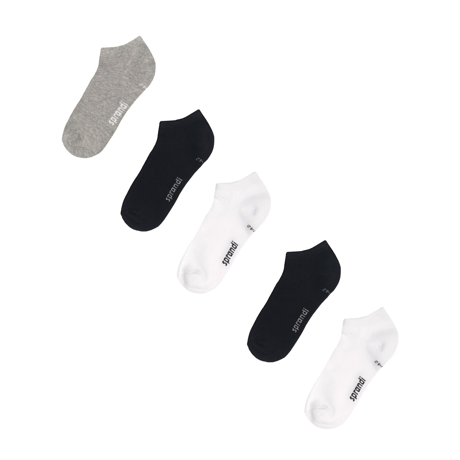 Sprandi Súprava 5 párov nízkych ponožiek unisex 0MB-001-AW23 (5-pack) Farebná - Pepit.sk