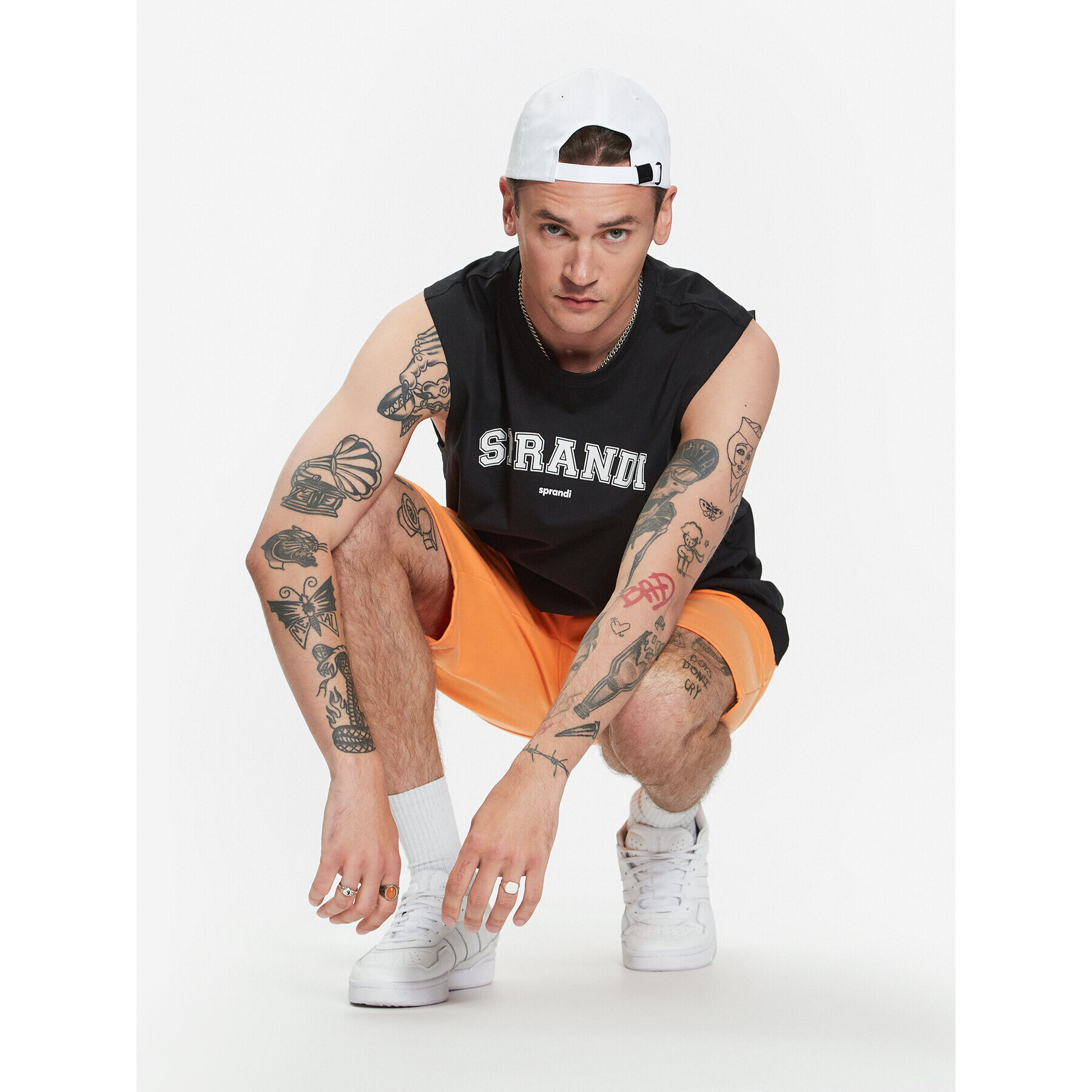 Sprandi Tank top SP3-TPM012 Čierna Regular Fit - Pepit.sk