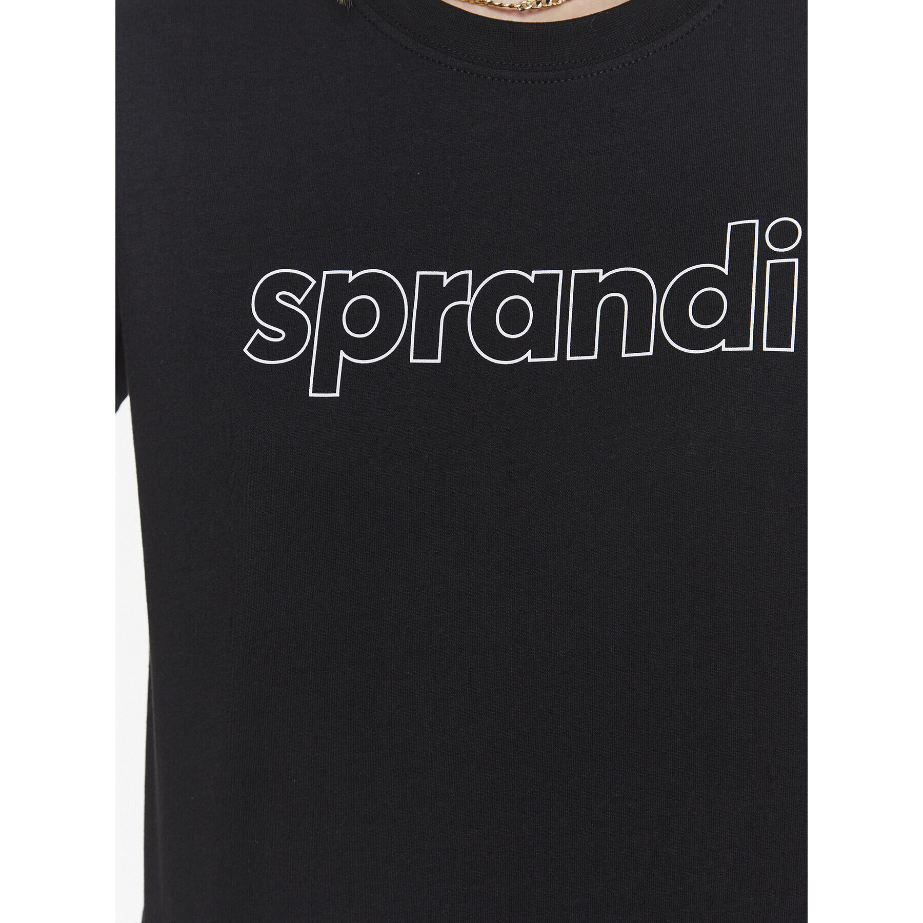 Sprandi Tričko SP3-TSD032 Čierna Relaxed Fit - Pepit.sk