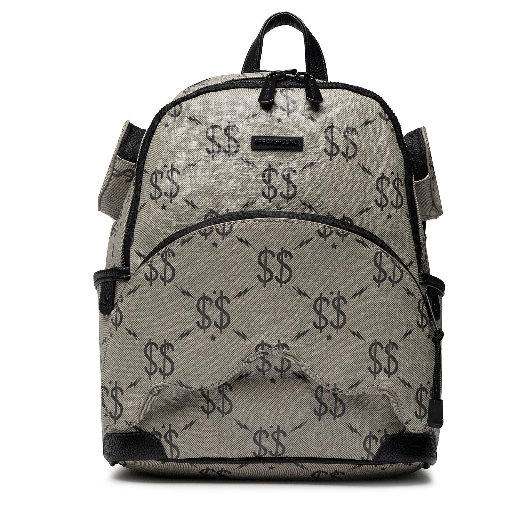 SPRAYGROUND Ruksak Double Money 910B4703NSZ Sivá - Pepit.sk