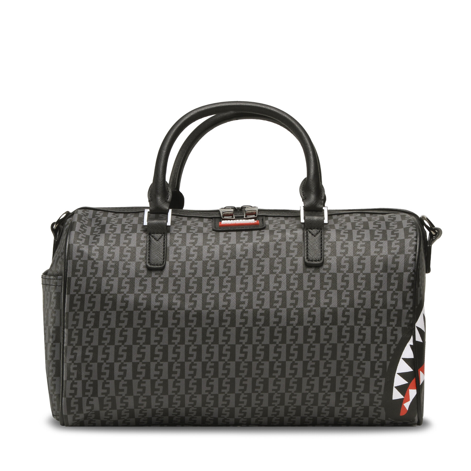 SPRAYGROUND Taška Money Check Grey Mini Duffle 910D4941NSZ Sivá - Pepit.sk