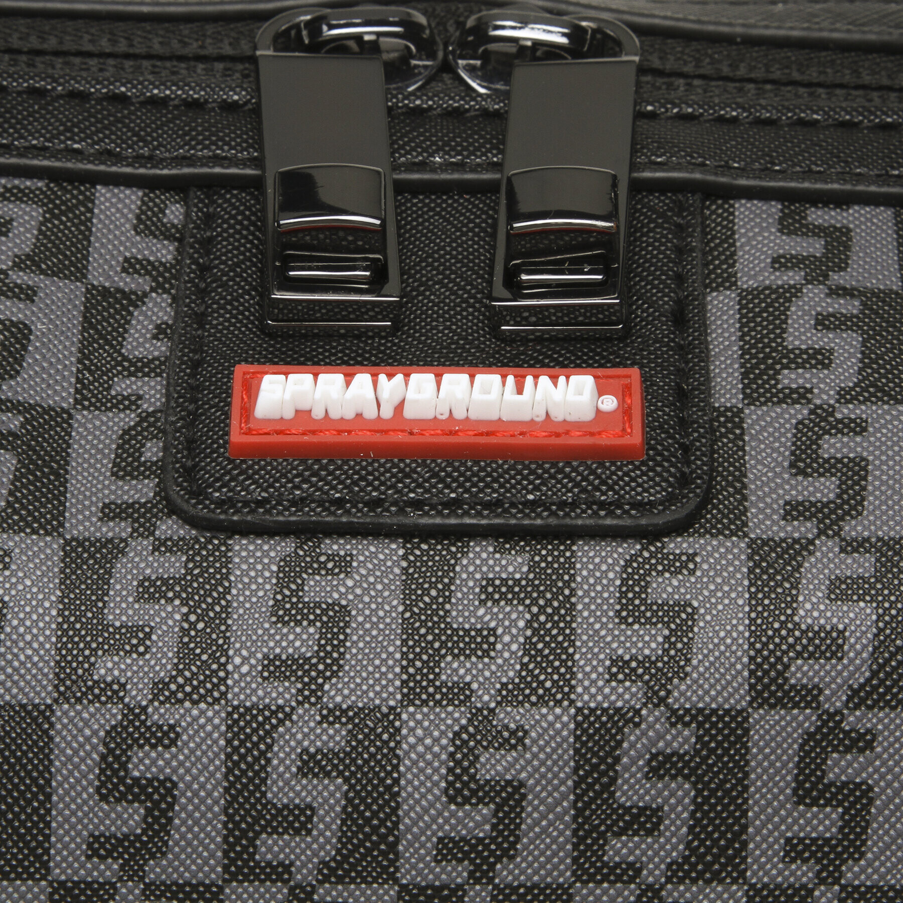 SPRAYGROUND Taška Money Check Grey Mini Duffle 910D4941NSZ Sivá - Pepit.sk