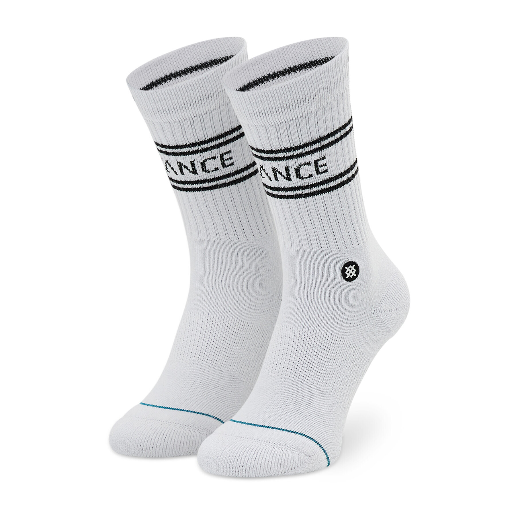 Stance Súprava 3 párov vysokých ponožiek unisex Basic 3 Pack Crew A556D20SRO Biela - Pepit.sk